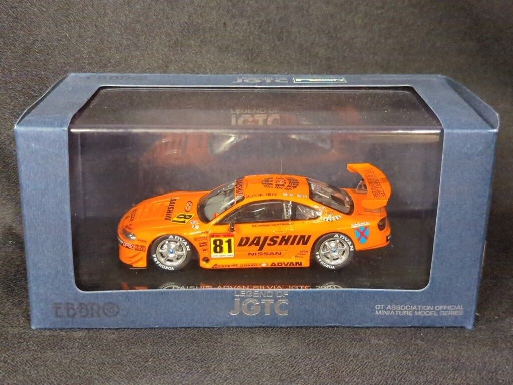 MMP 1/43EBBRO DAISHIN ADVAN SILVIA JGTC 2001 #81 44968