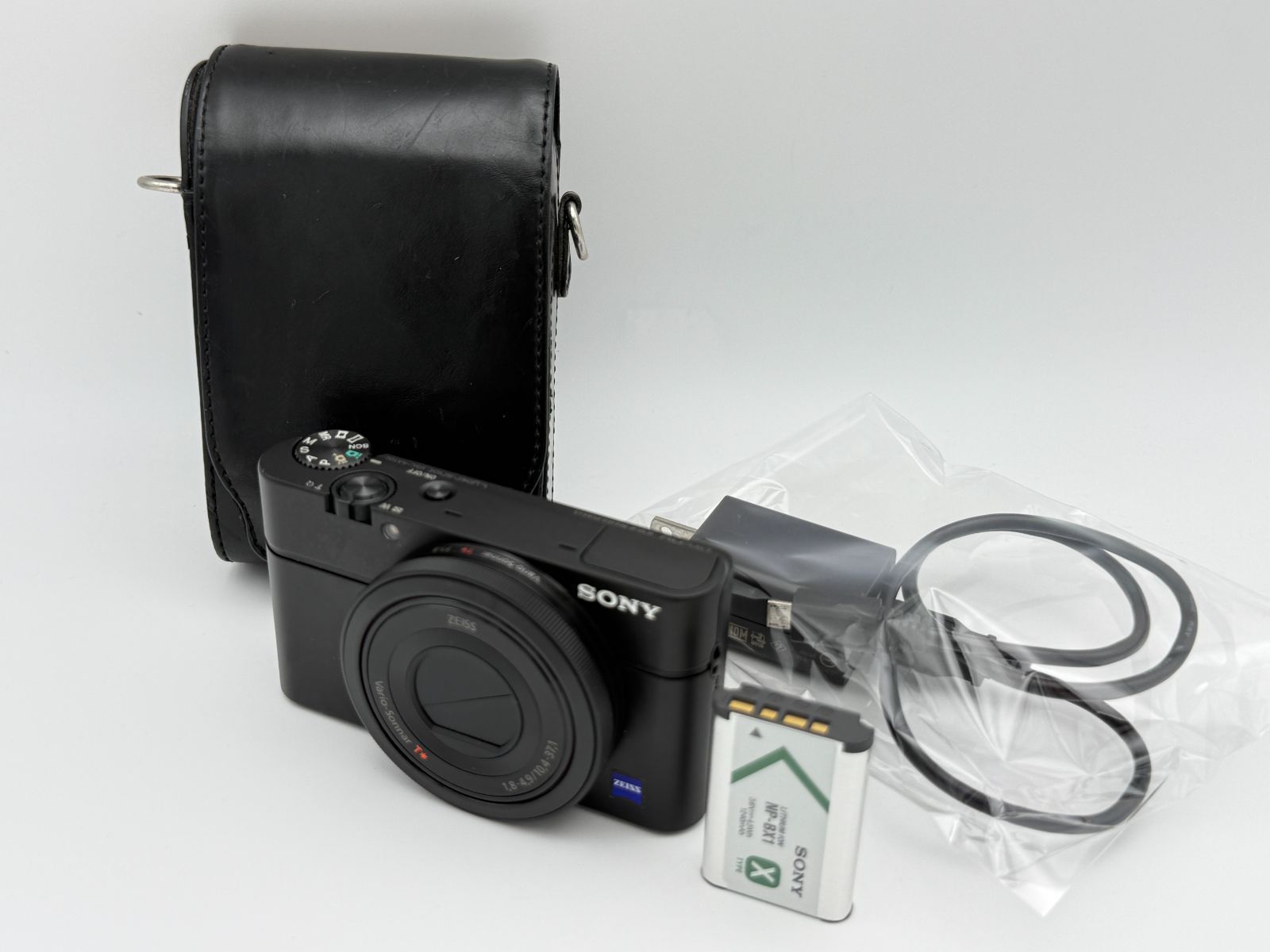 SONY DSC-RX100 純正ケース付き DSC-RX100 SONY Cyber-shot 純正革