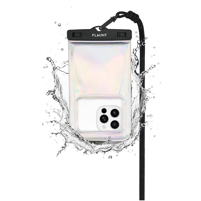 【新品】 [FLAUNT] フラウント Waterproof Floating Pouch - Large 防水ポーチ 正規品 ブランド (Holographic)