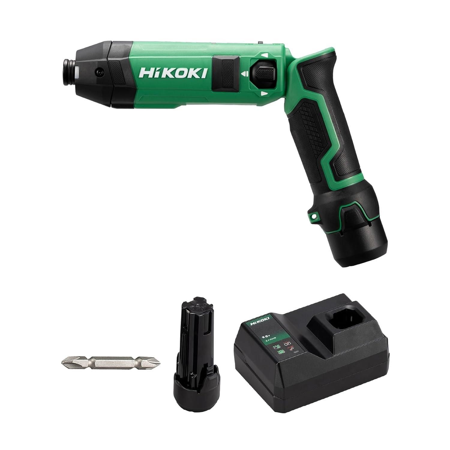 【新品・2営業日で発送】工機ホールディングス HiKOKI 3.6V コードレスインパクトドライバ 5Ah 緑 (WH3DA2JS 6444)