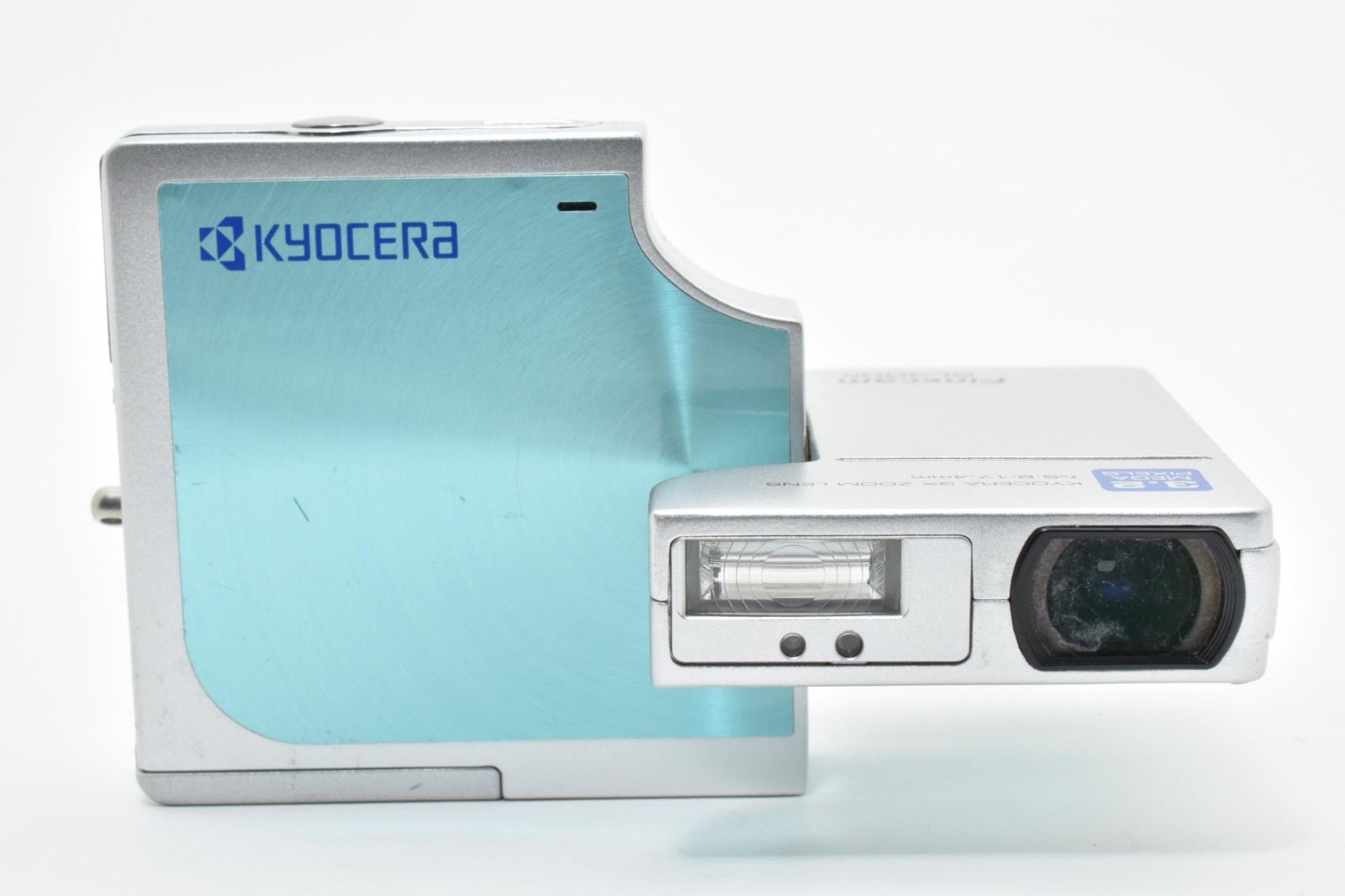 ☆訳あり大特価☆ 京セラ KYOCERA Finecam SL300R ブルー #4945W0533
