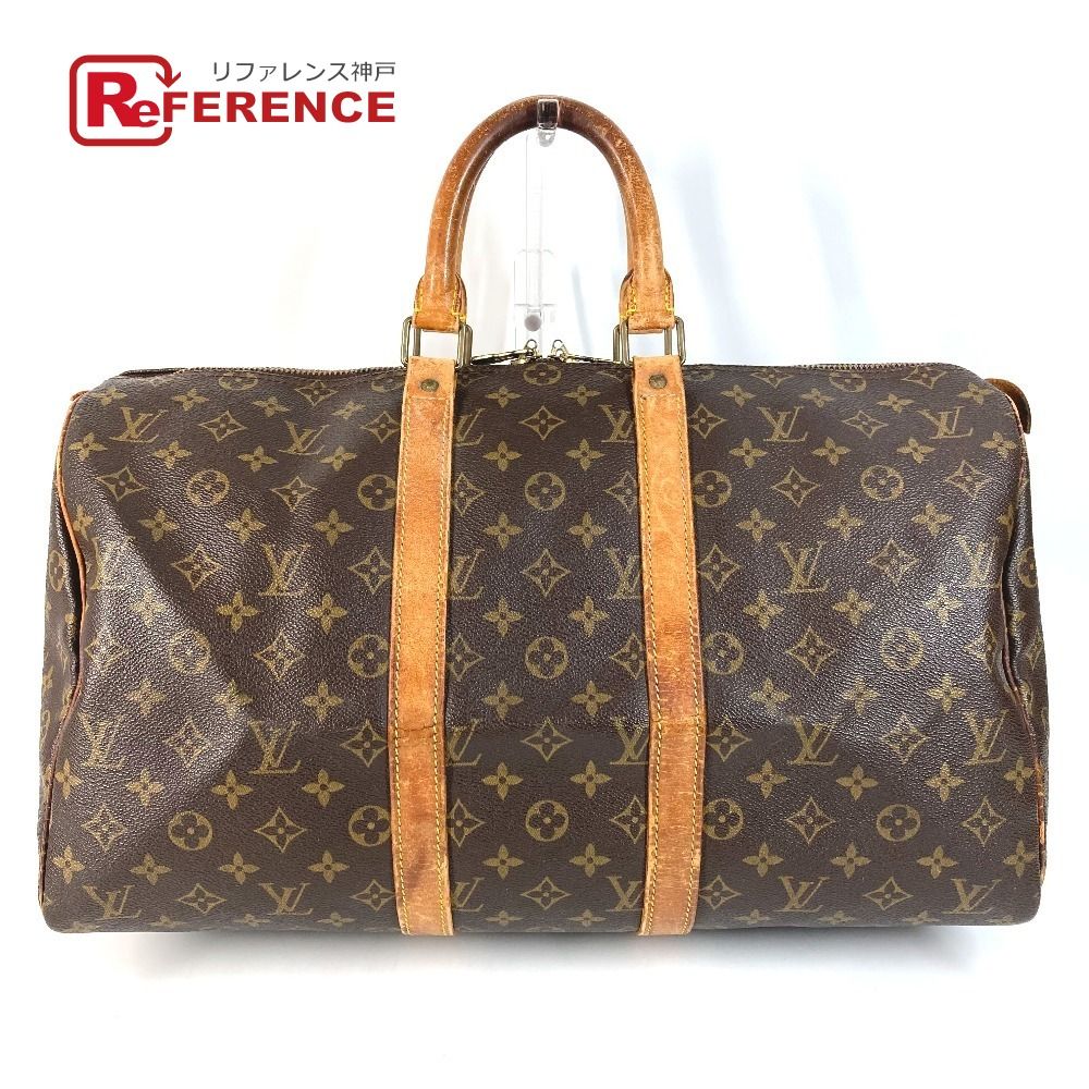 LOUIS VUITTON ルイヴィトン ボストンバッグ キーポル45 キーポル 45 M41428 モノグラムキャンバス ブラウン