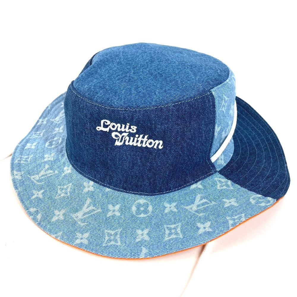 LOUIS VUITTON ルイヴィトン ハット バケットハット デニムパッチ