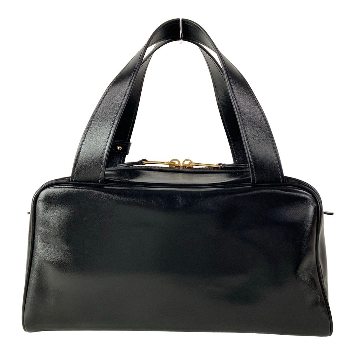 miumiu(ミュウミュウ) ハンドバッグ美品 - 5BB182 黒 レザー - メルカリ