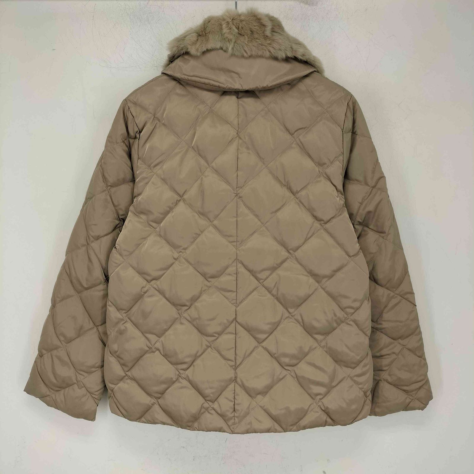 バルマン BALMAIN レッキスファー ダウンコート レディース JPN：L 