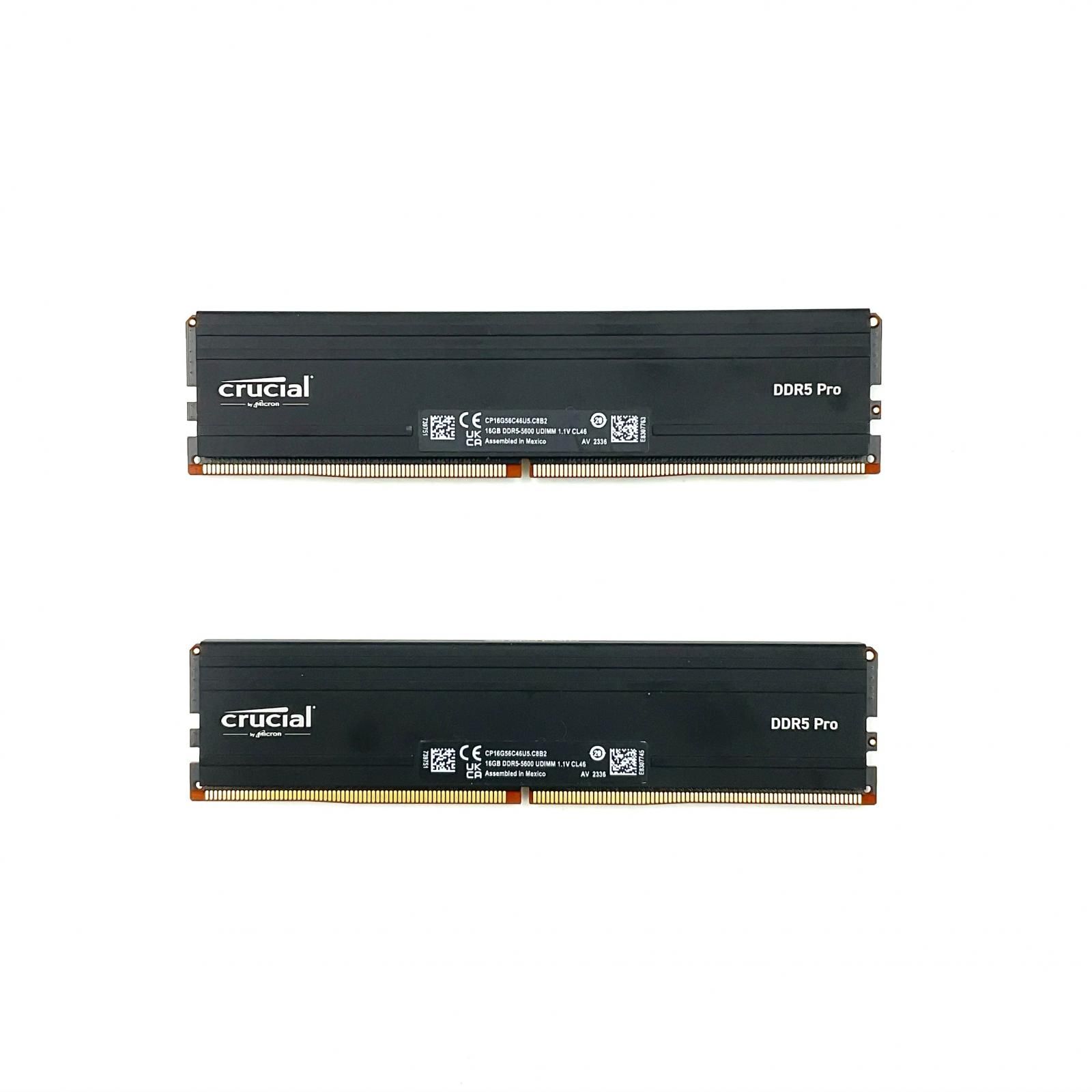Crucial Pro 32GB DDR5-5600 UDIMM 美品 - メルカリ