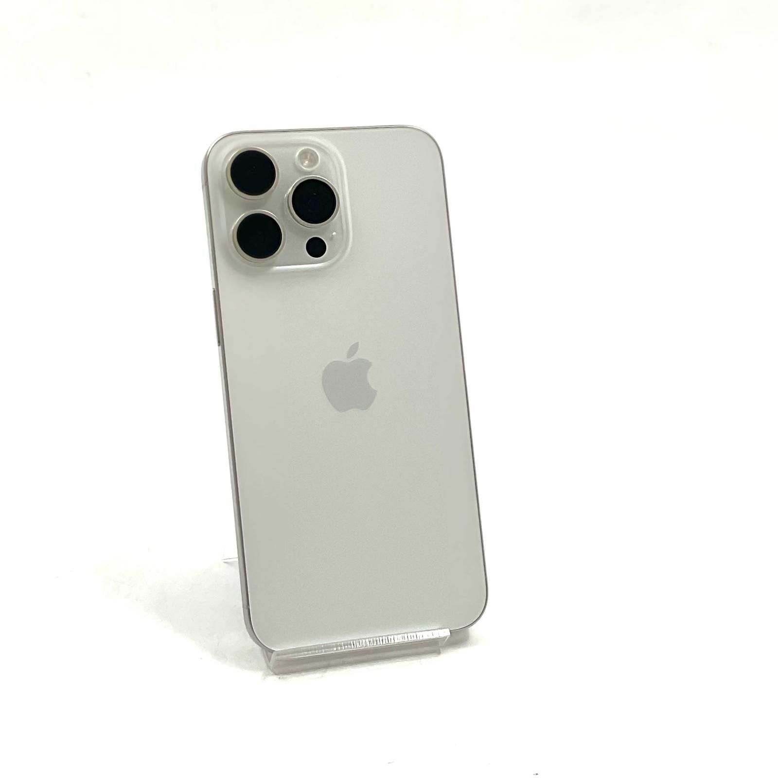 美品！iPhone15 Pro 512GB ホワイトチタニウム SIMフリー 美品 
