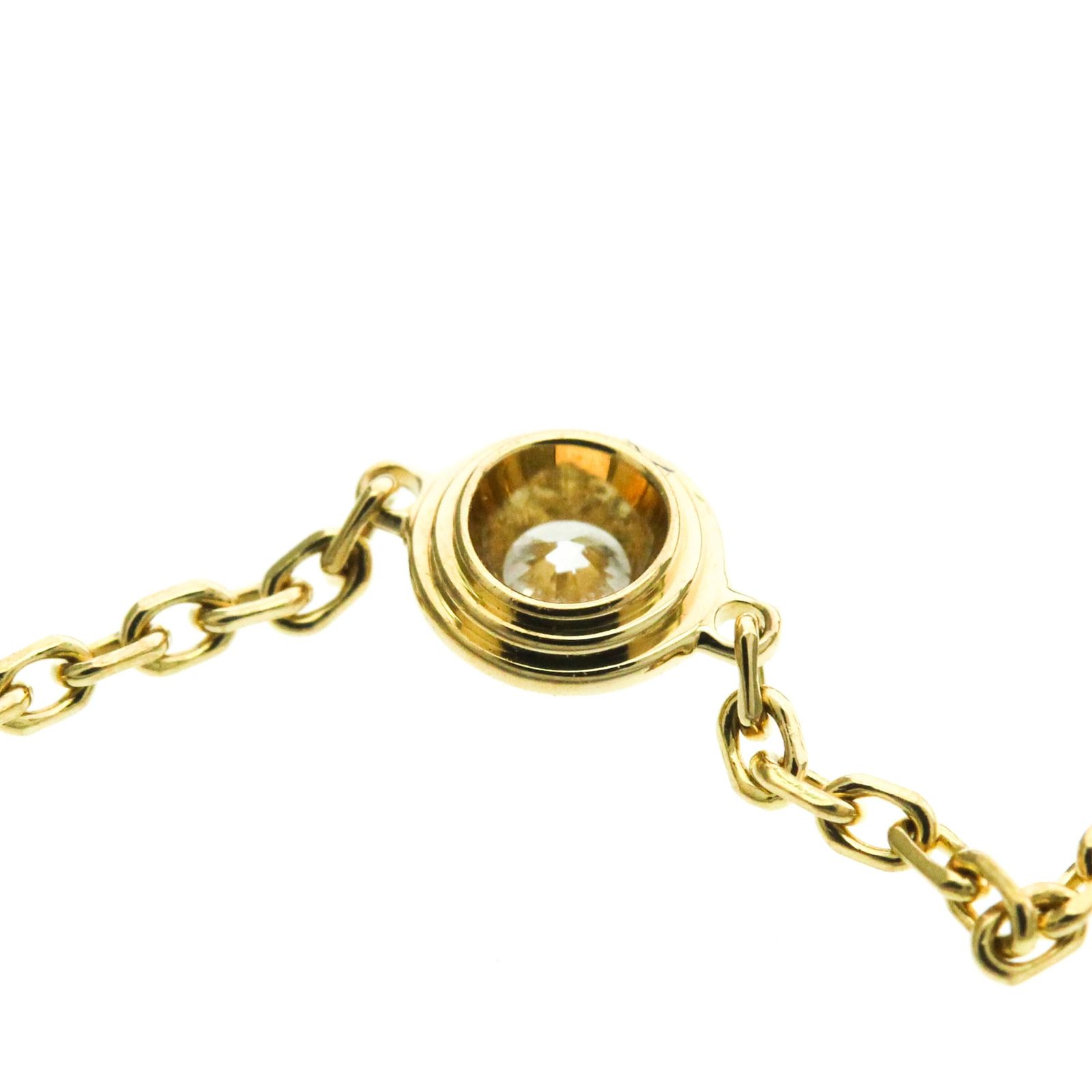 カルティエ(Cartier) ダムール ブレスレット XS K18イエローゴールド