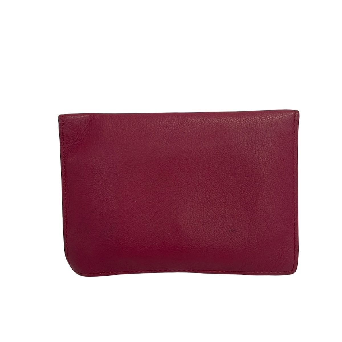 DELVAUX(デルボー) カードケース - レッド レザー - メルカリ
