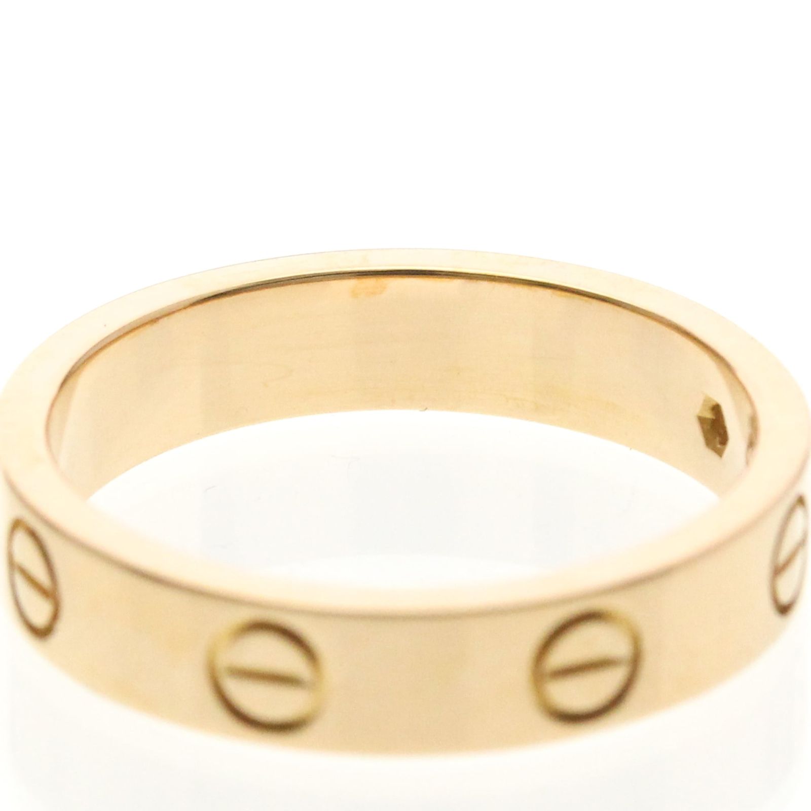 カルティエ(Cartier) ミニラブリング 1P ダイヤモンド K18ピンク
