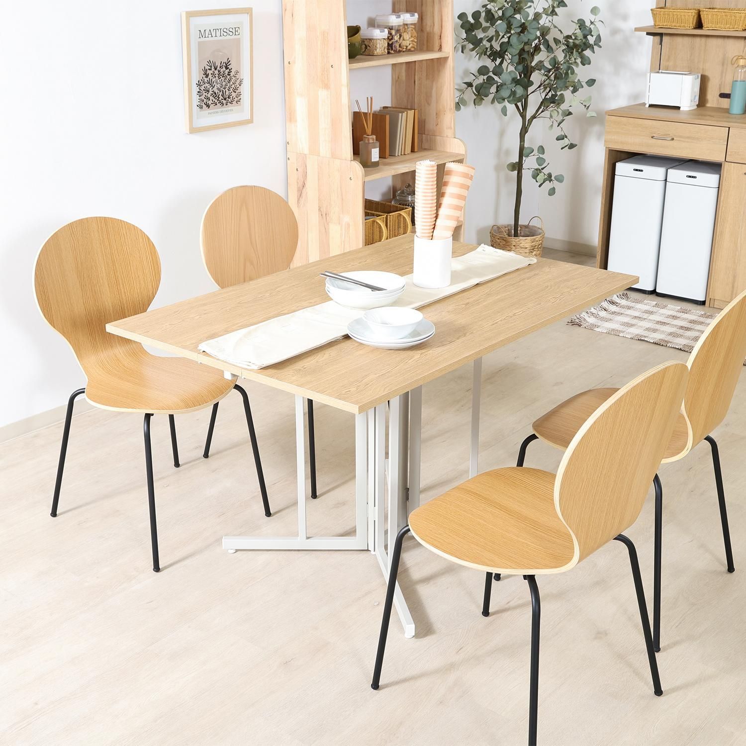 単品] 両バタマルチテーブル 120×80㎝ 作業台 デスク ダイニング