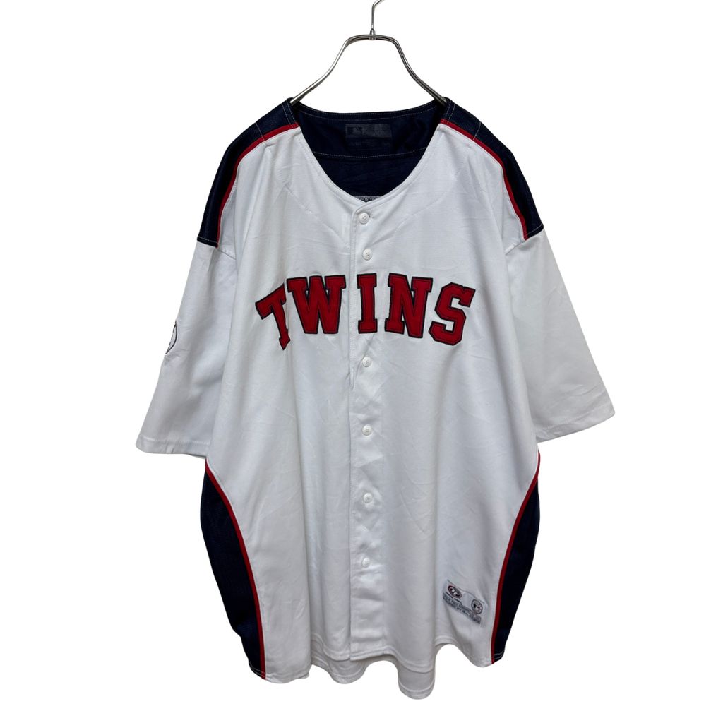 【MLB】 Minnesota Twins Baseball Jersey ミネソタツインズ ベースボールシャツ S-6743