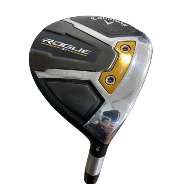 【中古】 キャロウェイ ROGUE ST MAX FAST 3W レディース フェアウェイウッド FW ELDIO 40 for CW(ROGUE ST FW) (フレックスA) レディース 女性用 右利き 右用 Cランク ゴルフクラブ