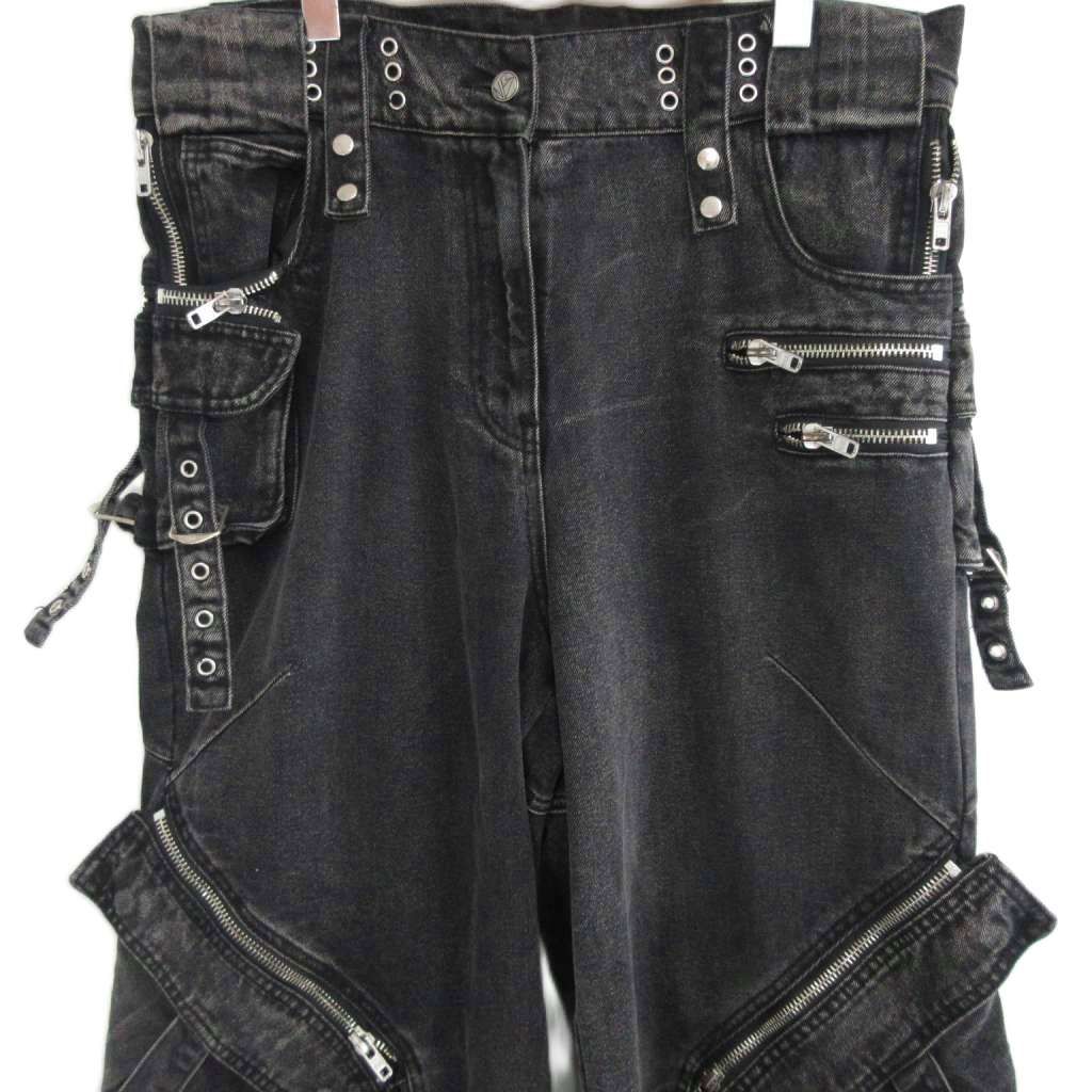 ノーフェイススタジオ NO FAITH STUDIOS 美品 23AW DENIM CARGO PANTS