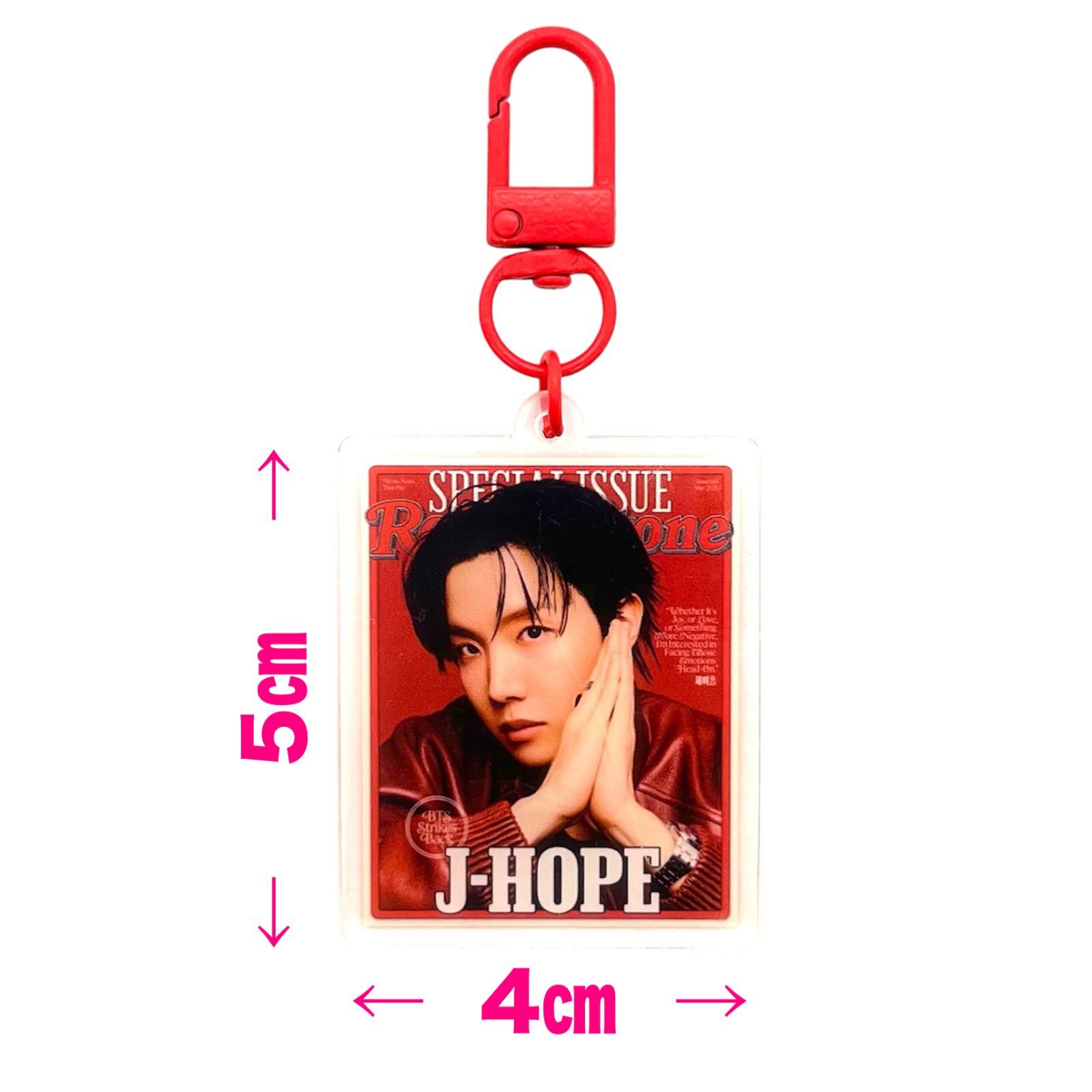 安っ！【J-HOPE】Rolling Stone アクリルキーホルダー□BTS・防弾少年