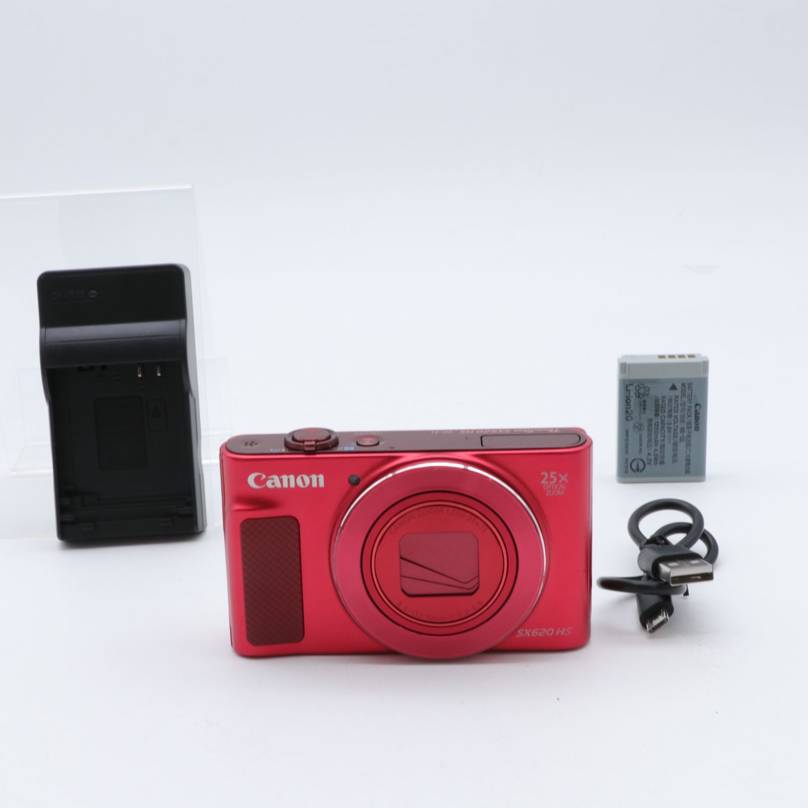【送料無料】【並品】PowerShot SX620 HS レッド