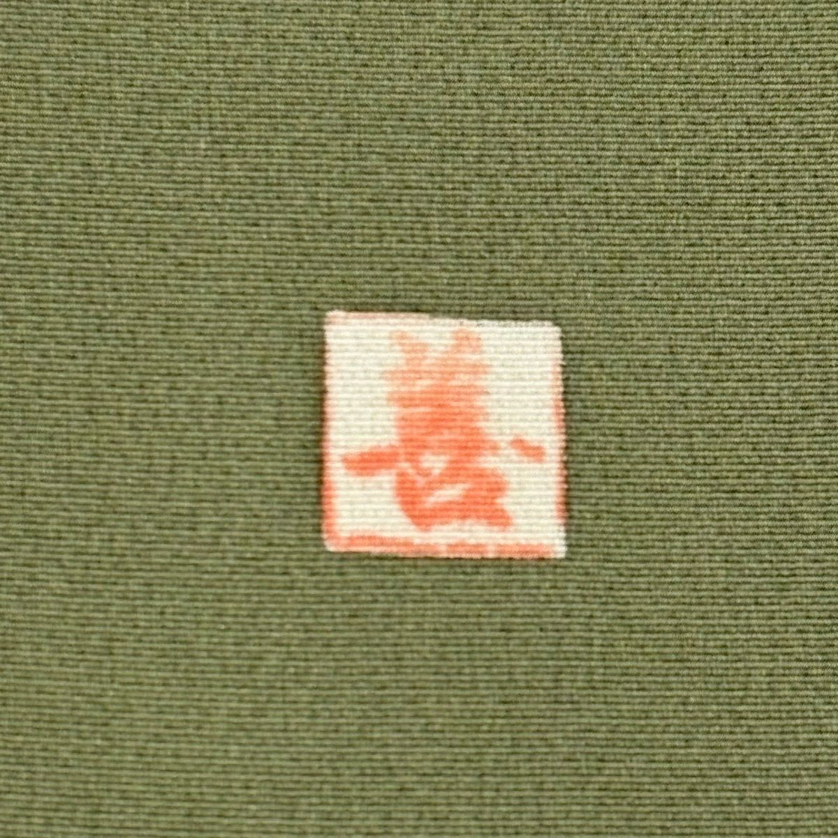 6125］色留袖 美品 草花 金彩 比翼付 五つ紋 木瓜 正絹 着物 袷