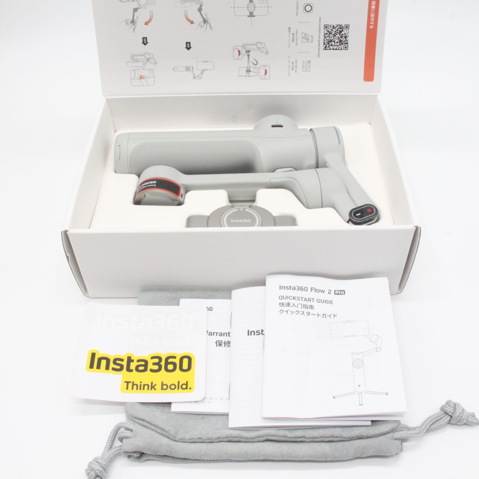 □極上品□ Insta360 Flow 2 Pro ホワイト - メルカリ