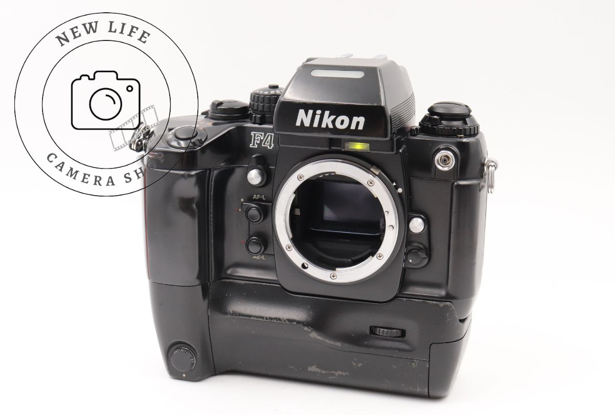 動作好調☆ニコン Nikon F4E ボディ MB-23 液漏れなし 緑色ランプ点灯OK ###17625