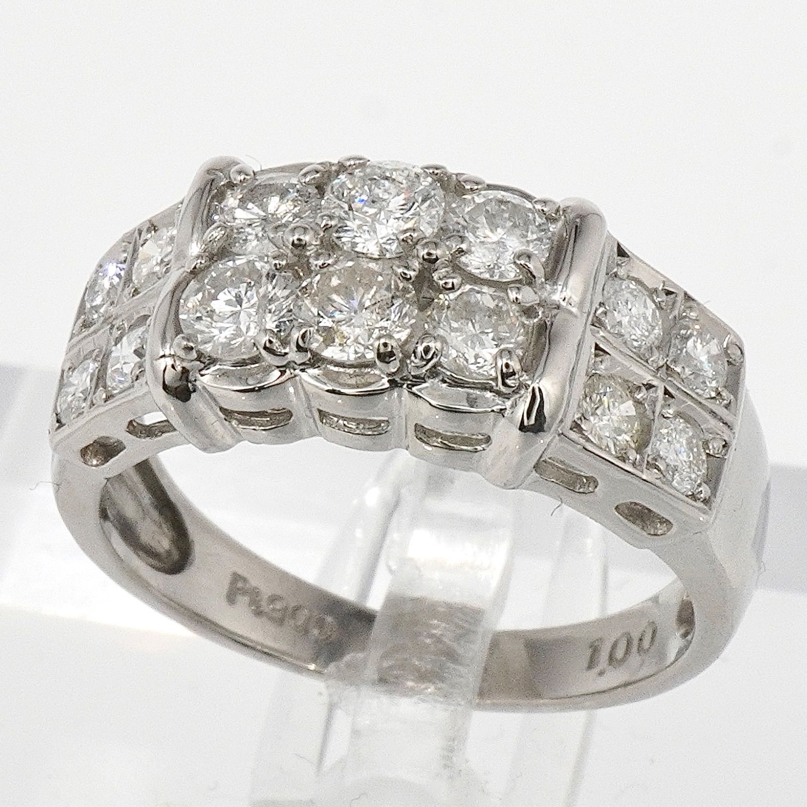 ダイヤ リング ダイヤモンド 指輪 1.00ct プラチナ 1ct 12号 - メルカリ