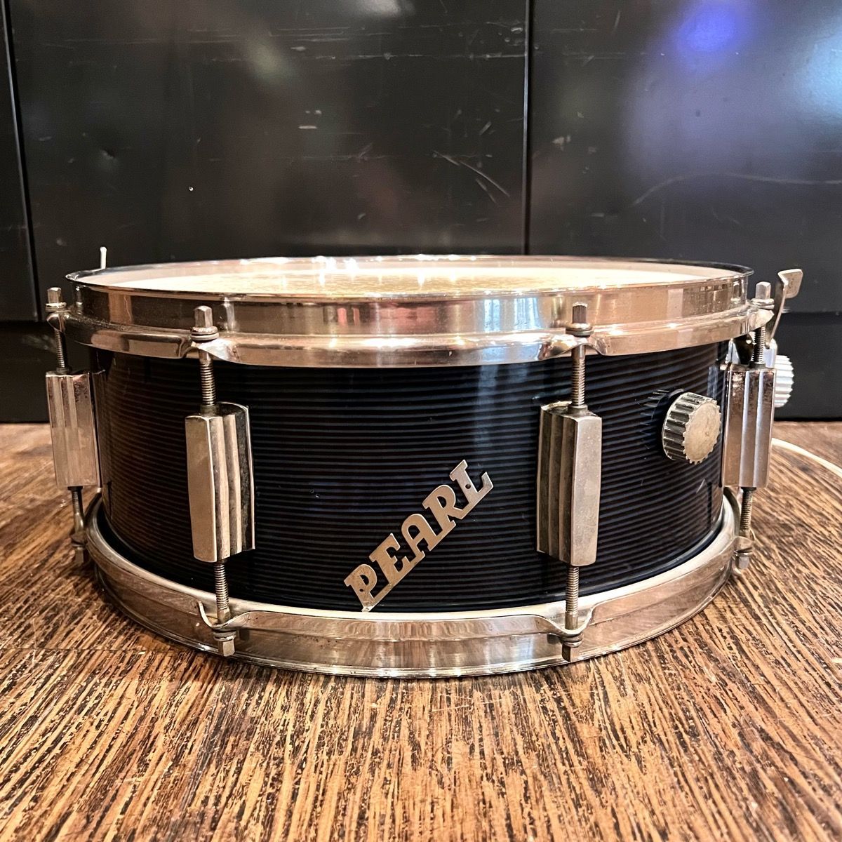 Pearl ヴィンテージスネア 60s 旧ロゴ 14×5.5インチ レインフォースメント