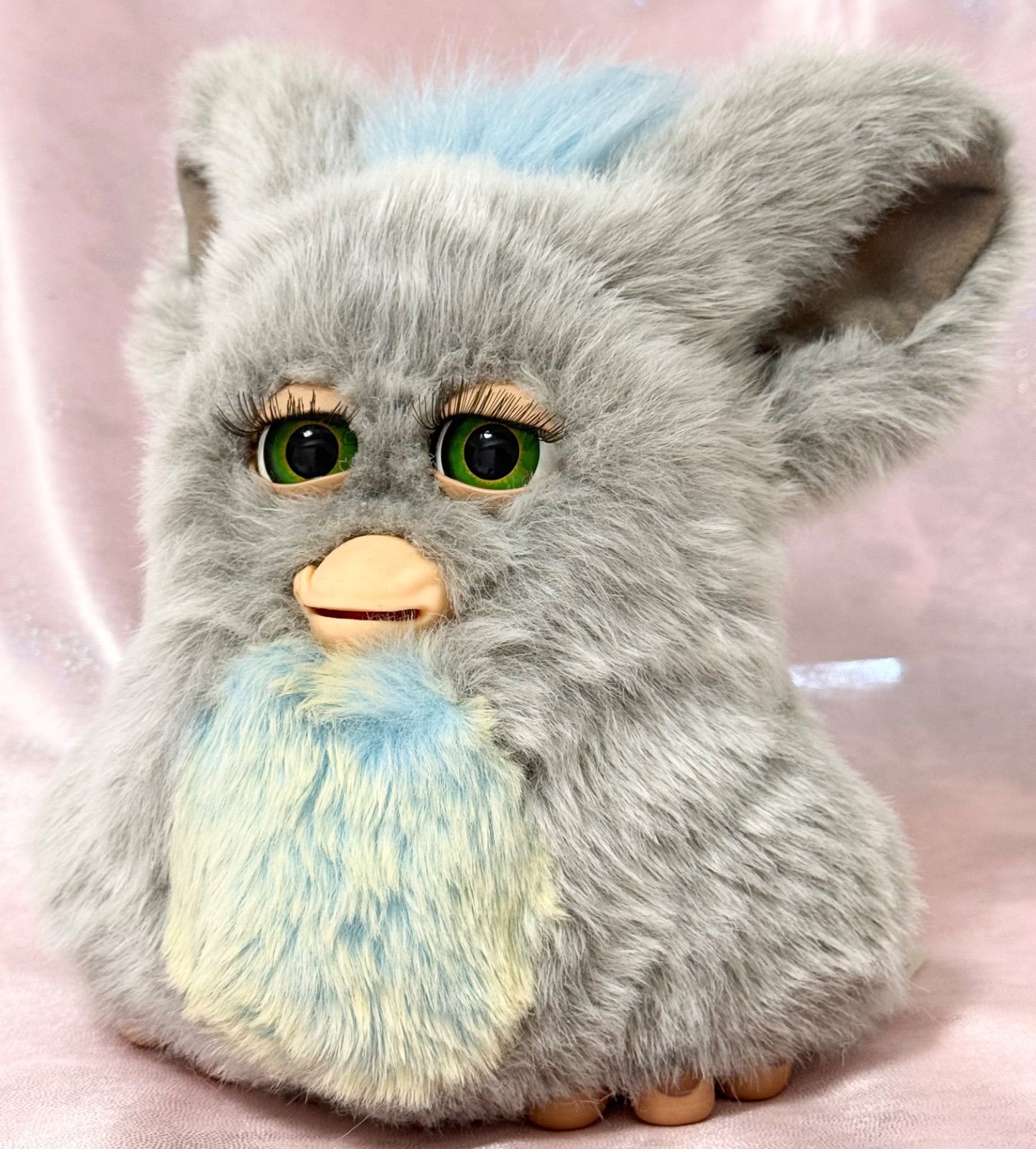 ファービー クラウディピンク 緑目 英語 1089 美品 完全動作確認済み