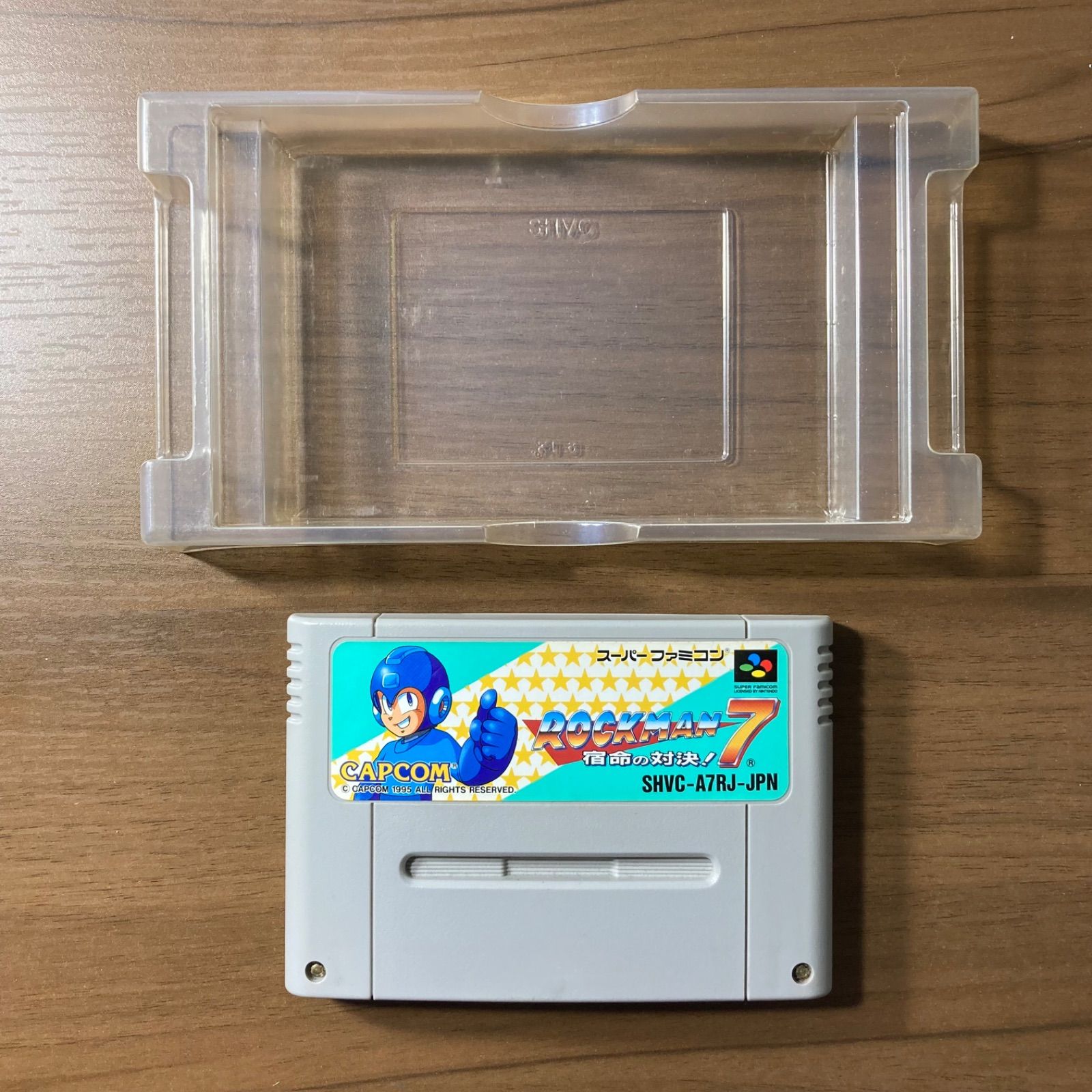 ロックマン7 宿命の対決! スーパーファミコン ソフト 箱付き 3-54