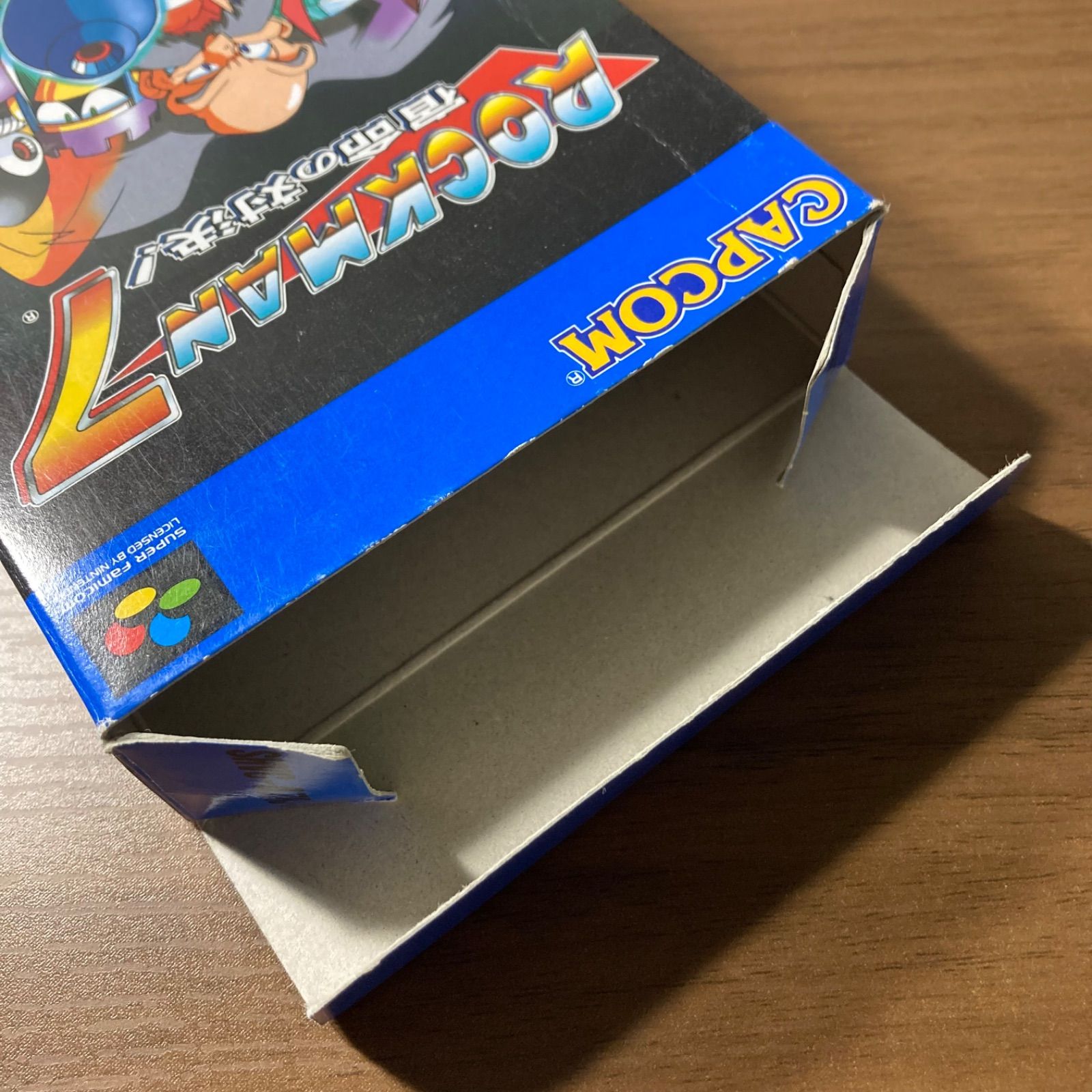 ロックマン7 宿命の対決! スーパーファミコン ソフト 箱付き 3-54
