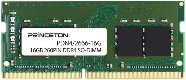 【新品・4営業日で発送】プリンストン PDN4/2666-16G 16GB DDR4-2666(PC4-2666) 260PIN SO-DIMM(PDN4/2666-16G)