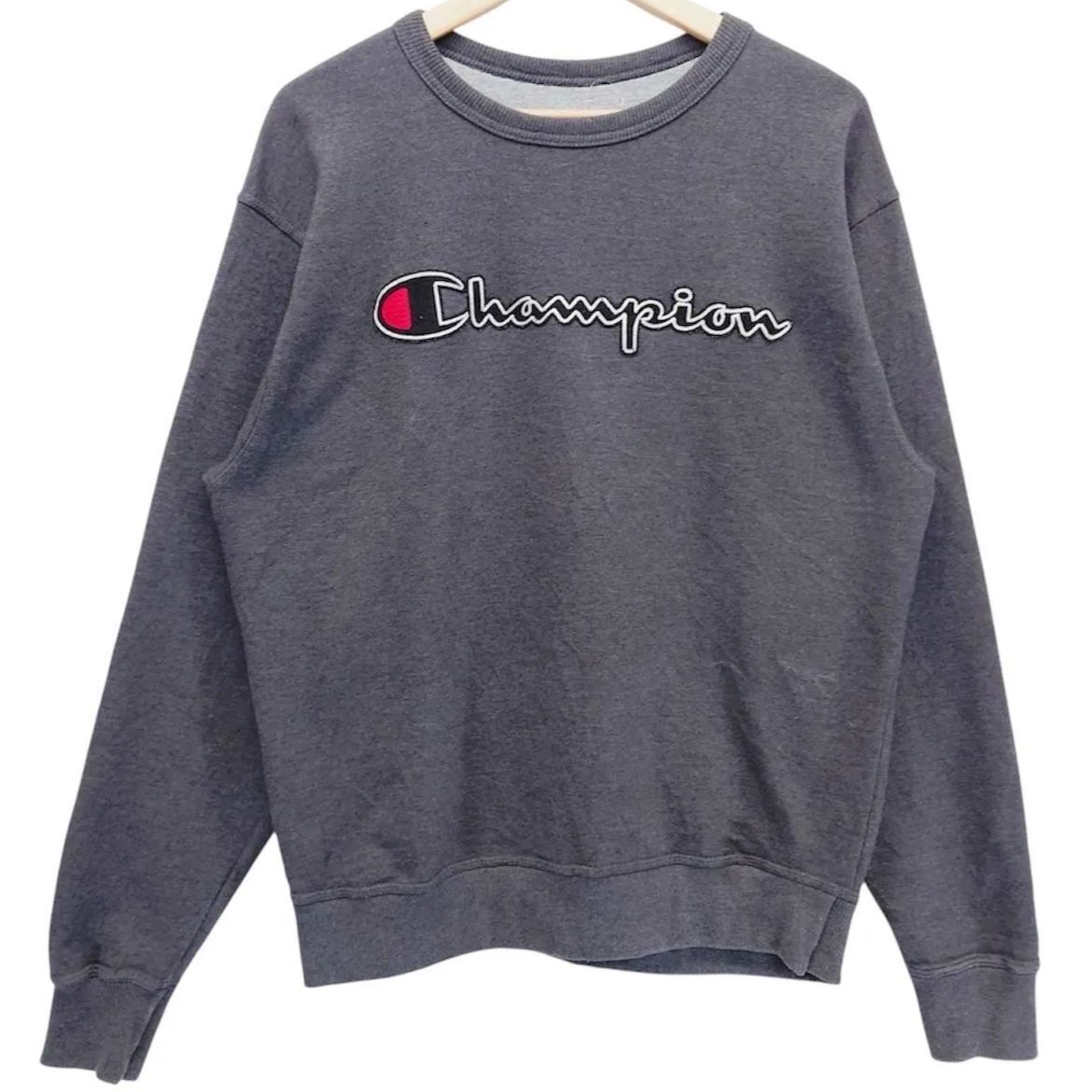 トレーナー スウェット ビッグロゴ刺繍スウェット レディース Champion 