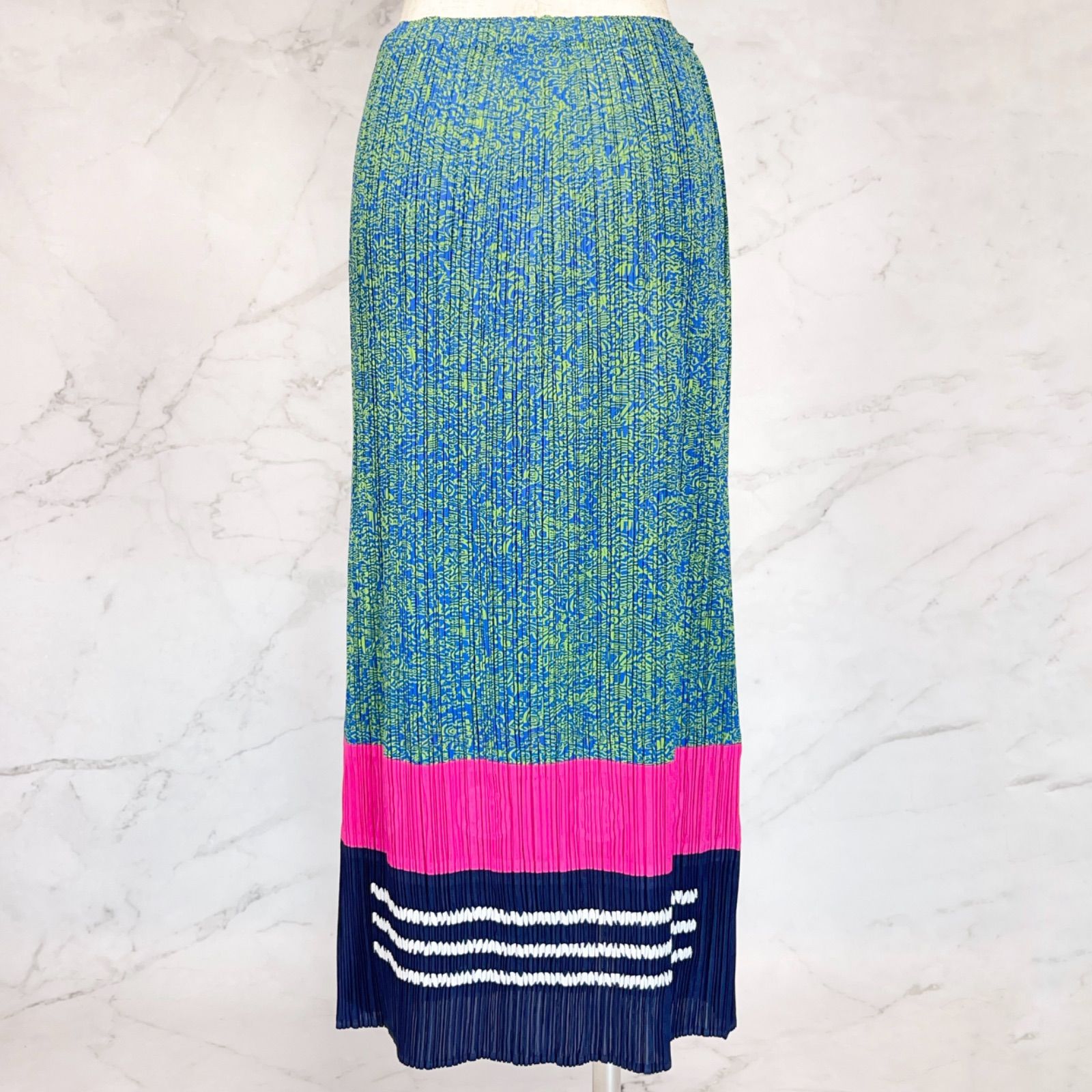 美品 PLEATS PLEASE プリーツプリーズ ロングスカート プリーツ 