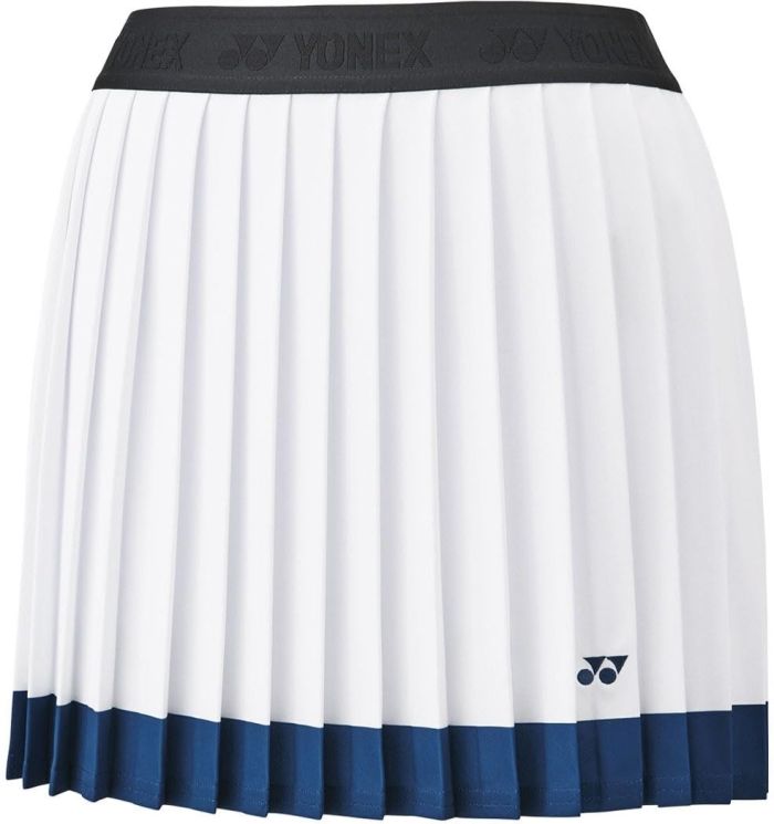 【新品・5営業日で発送】YONEX ヨネックス ウィメンズスカート (26162) 色 : クールホワイト サイズ : L