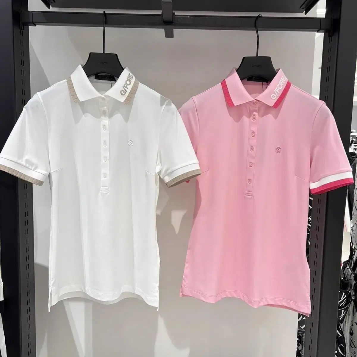 レディース ゴルフ 半袖 カラーTシャツ
