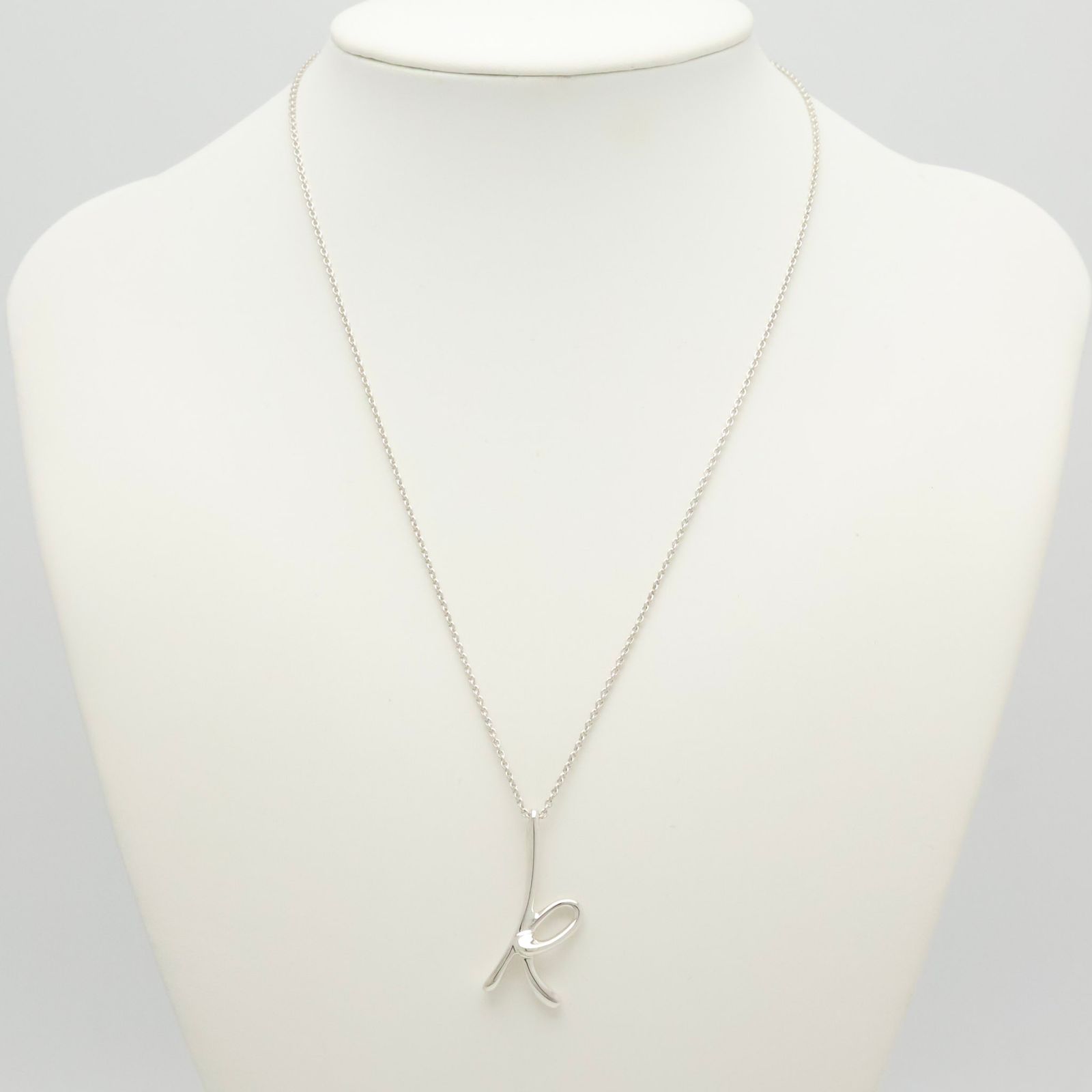 美品】ティファニー TIFFANY&Co. ミディアム ノーツ レター イニシャル 