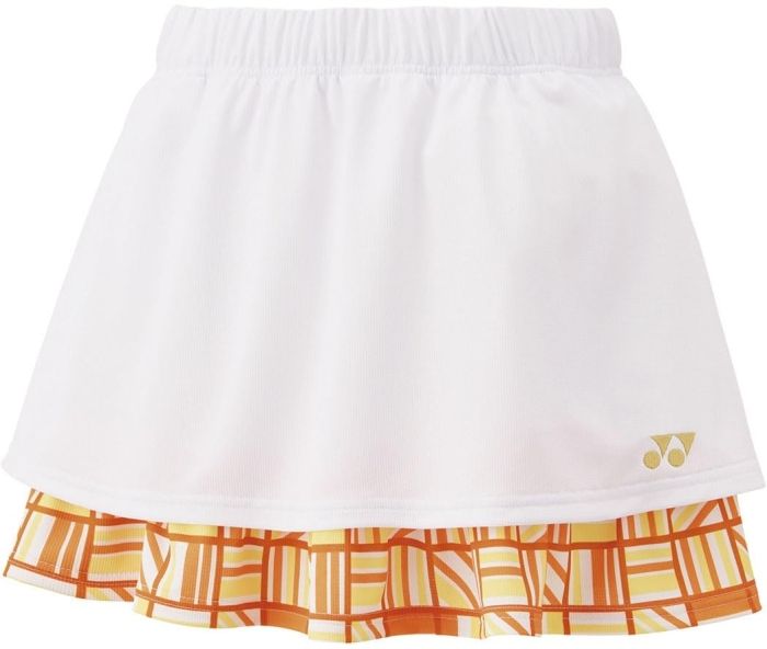 【新品・5営業日で発送】YONEX ヨネックス ウィメンズスカート (26173) 色 : ファインオレンジ サイズ : S
