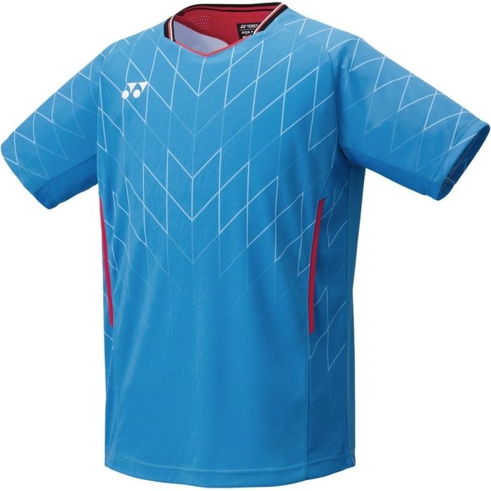 【新品・5営業日で発送】YONEX ヨネックス メンズゲームシャツ(フィットスタイル) (10698) 色 : セルリアンブルー サイズ : SS