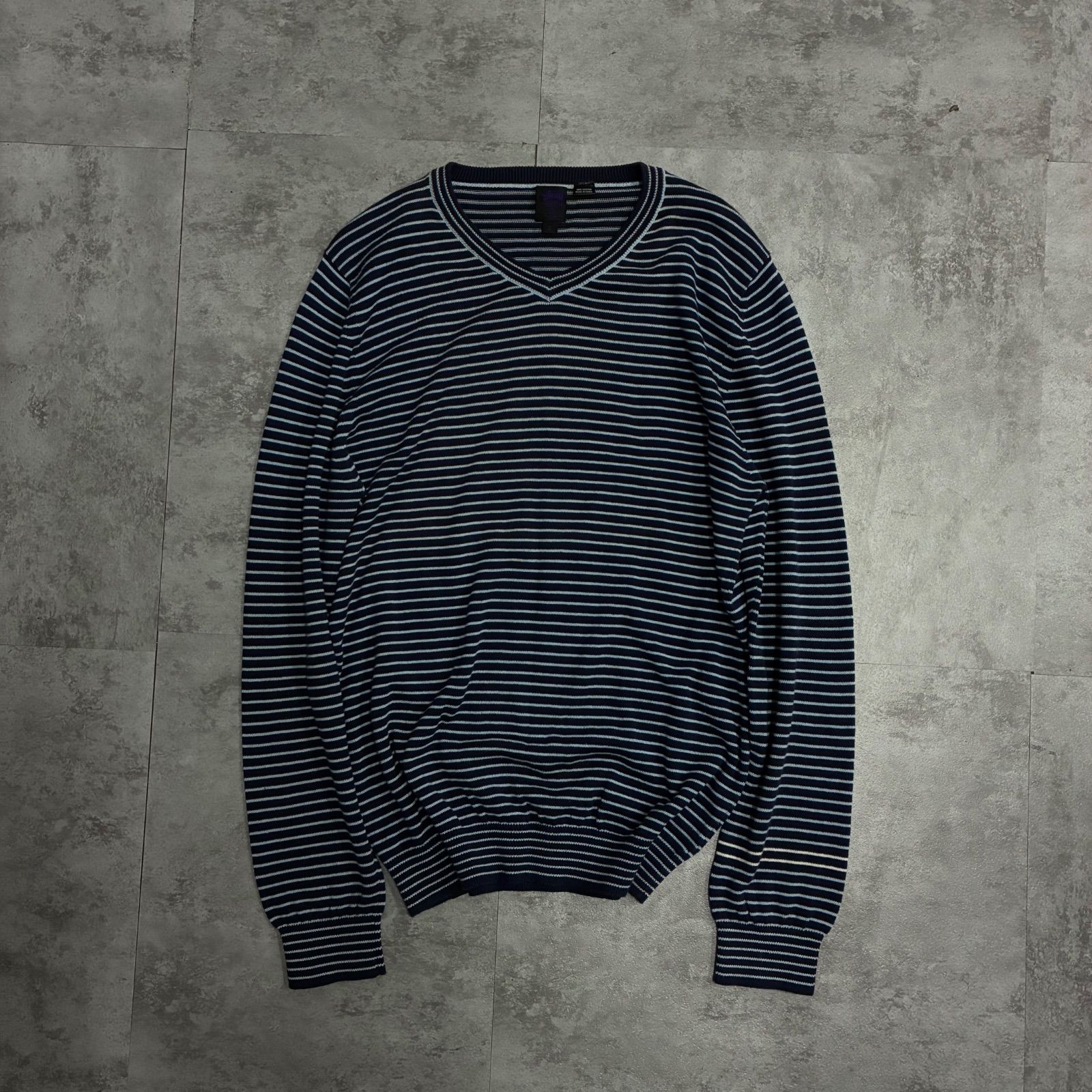 Stussy border knitwear / ステューシー ボーダー ニット 長袖T - メルカリ