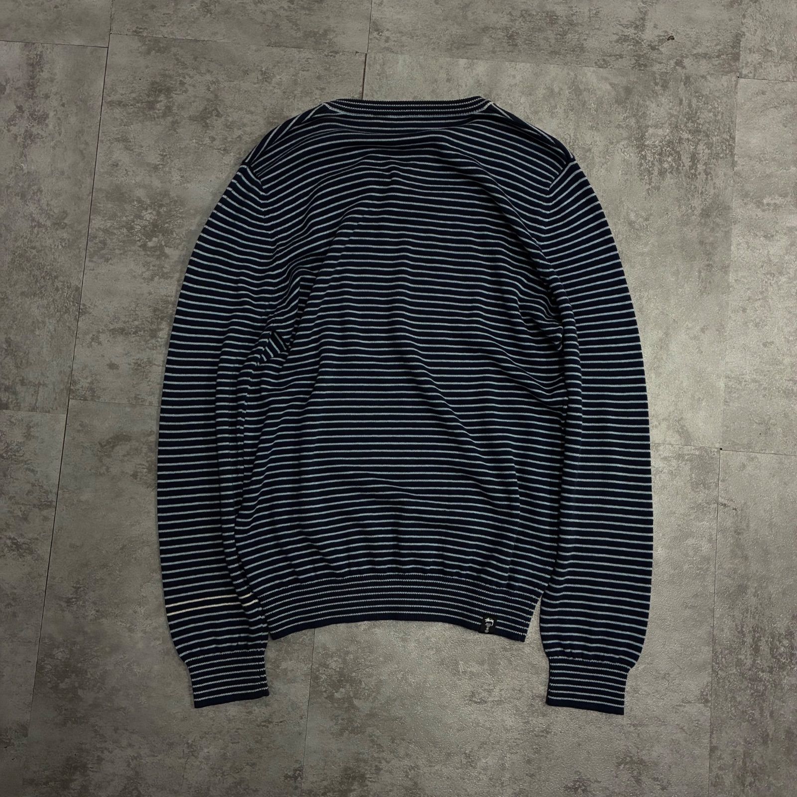 Stussy border knitwear / ステューシー ボーダー ニット 長袖T - メルカリ