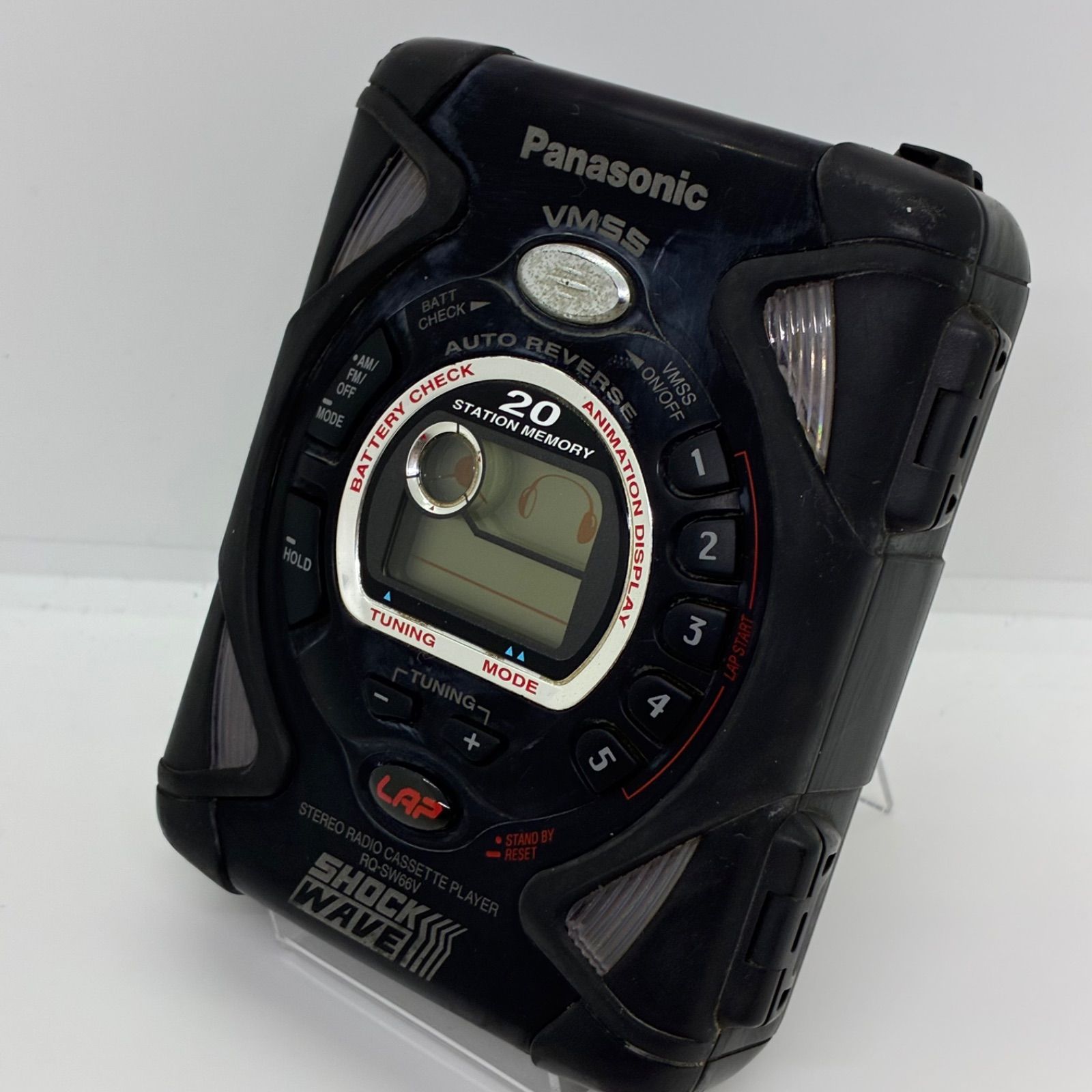 Panasonic カセットプレーヤー RQ-SW66V ジャンク ジャンク品】Panasonic カセットプレーヤー RQ-SW66V VMSS SHOCK WAVE