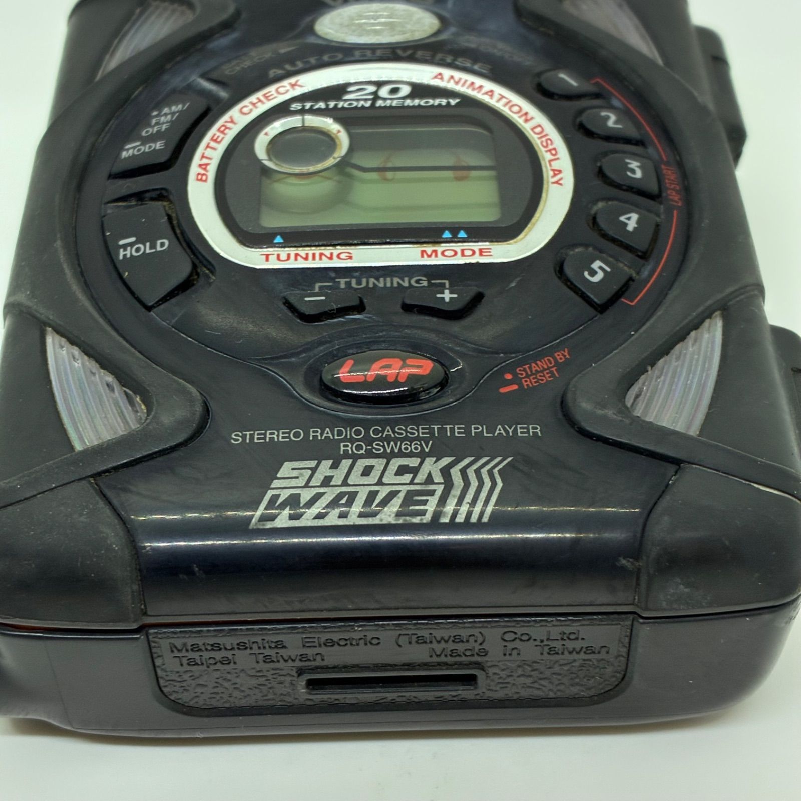 ジャンク品】Panasonic カセットプレーヤー RQ-SW66V VMSS SHOCK WAVE