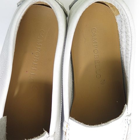 CAMPOBELLO カンポベッロ ドライビングシューズ　レッド カンポベッロ CAMPOBELLO ドライビングシューズ スリッポン レザー 42