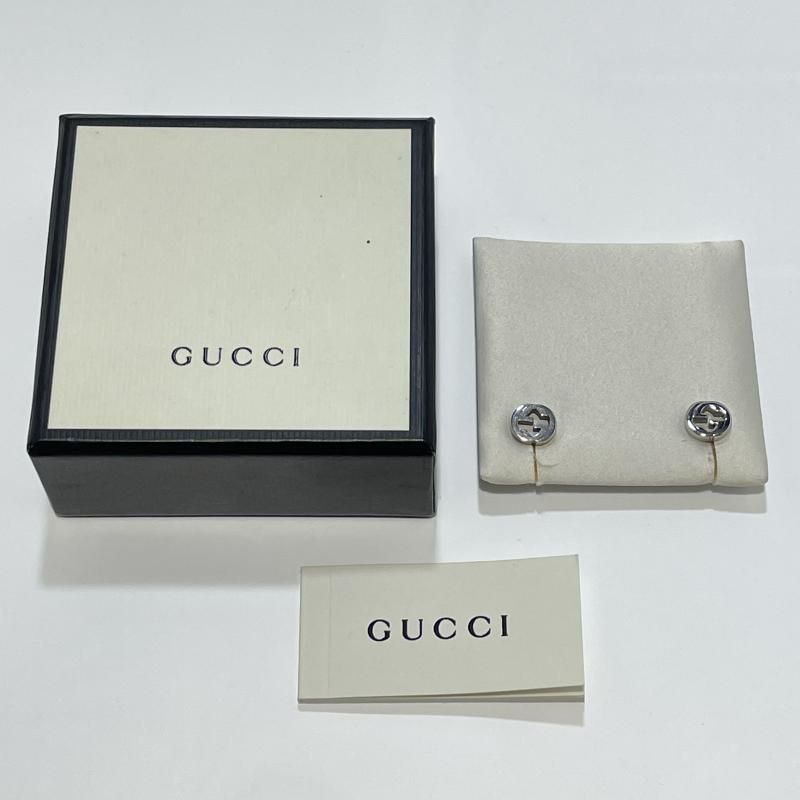 【中古】GUCCI インターロッキングG ピアス Ag925 シルバー グッチ[19][240019533786] 中古】GUCCI インターロッキングG ピアス Ag925 シルバー グッチ[19