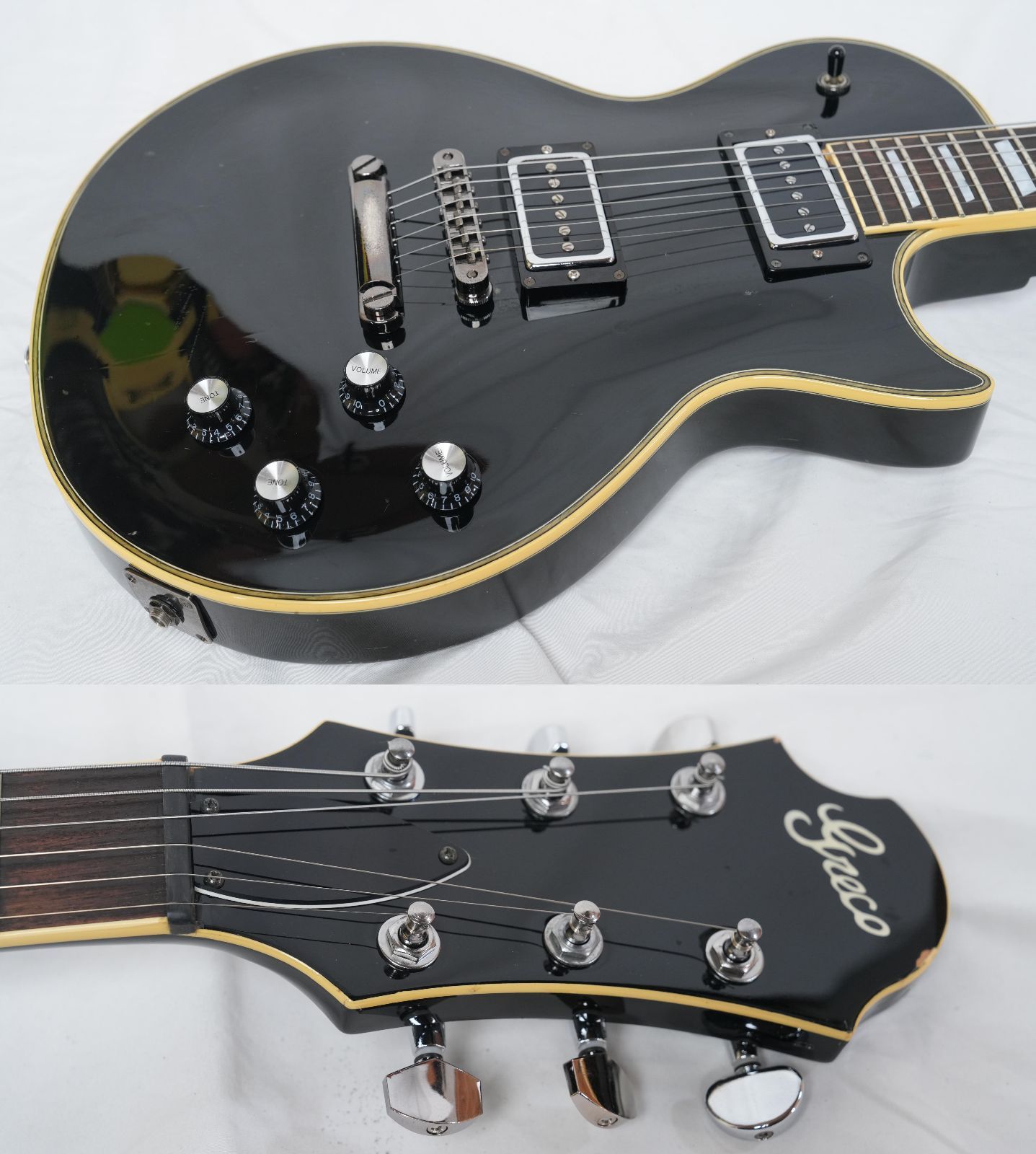 ☆Greco LG-70 BLACK (改)レスポール 日本製 2001年製☆ - メルカリ