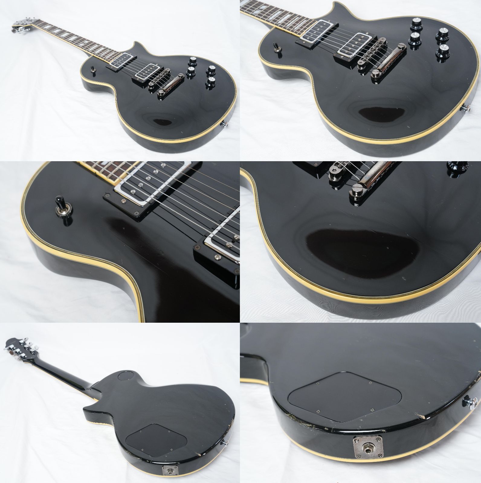 ☆Greco LG-70 BLACK (改)レスポール 日本製 2001年製☆ - メルカリ