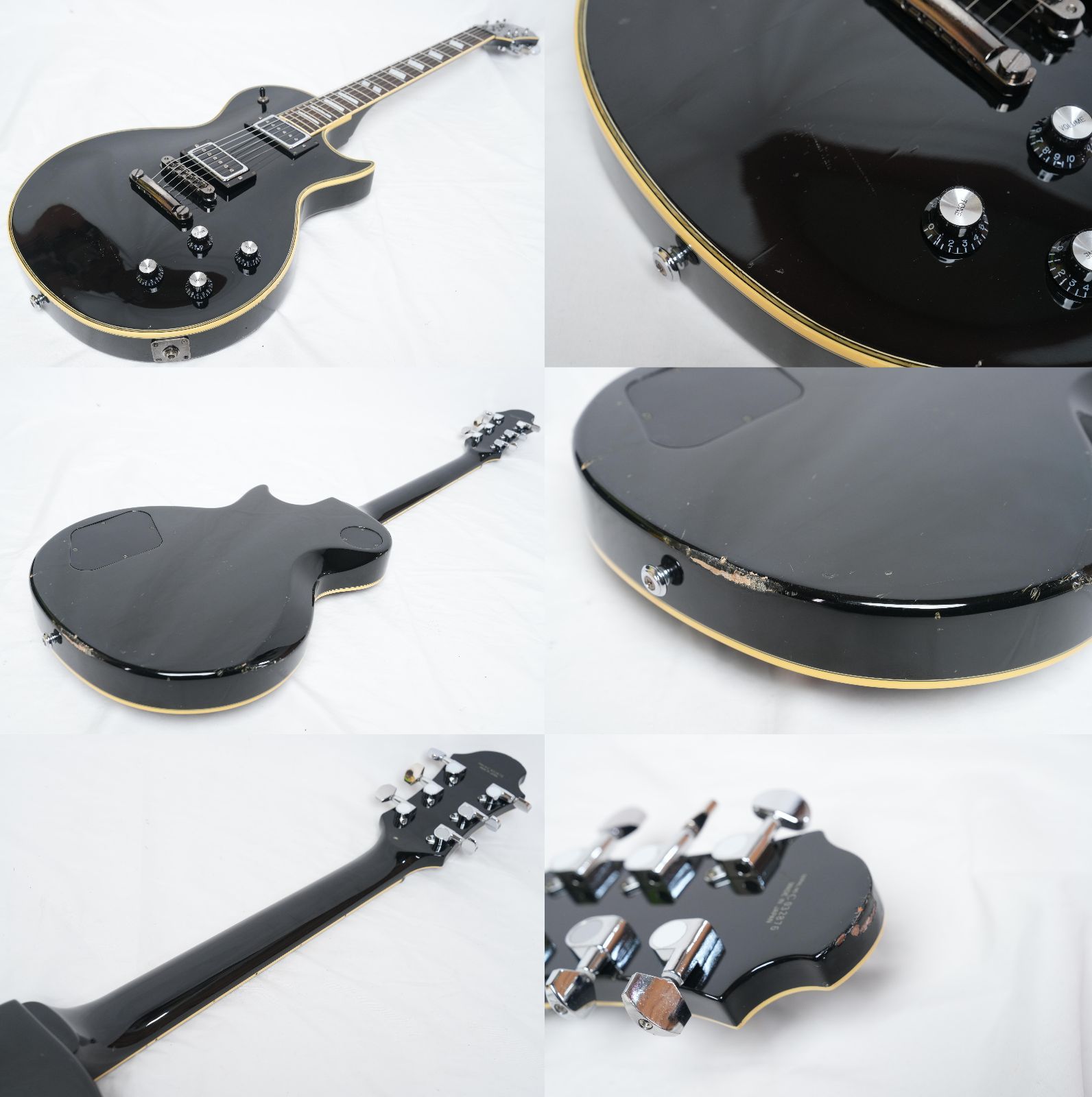 GRECO LG70 MADE IN JAPAN レスポール ☆Greco LG-70 BLACK (改)レスポール 日本製 2001年製☆ - メルカリ