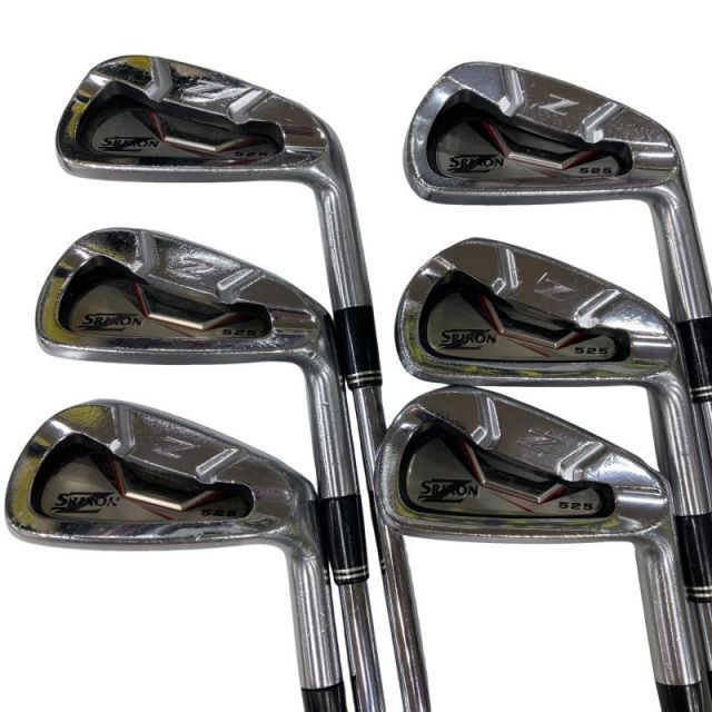 【中古】 ダンロップ SRIXON Z525 6S アイアンセット IR NS PRO 980GH D.S.T (フレックスS) メンズ 男性用 右利き 右用 Dランク ゴルフクラブ