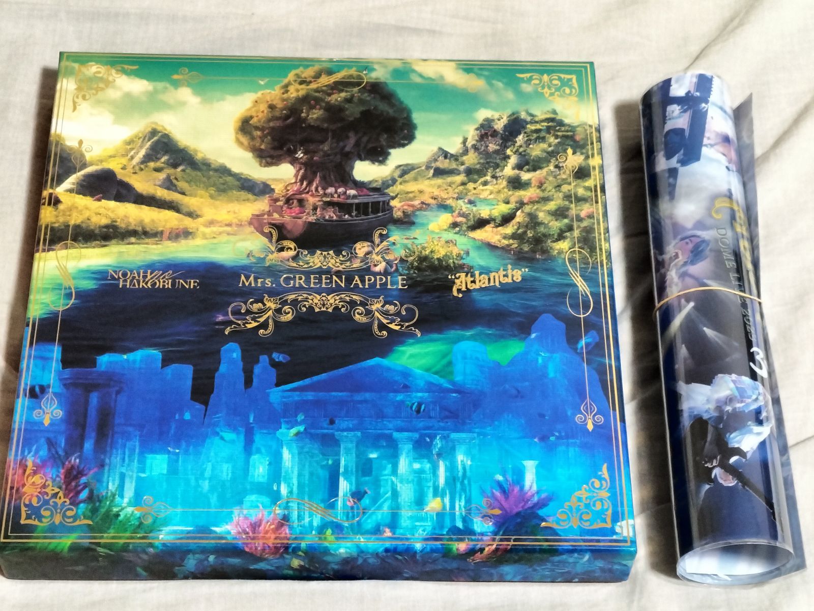 Mrs. GREEN APPLE DVD4枚組 完全生産限定 SPECIAL COMPLETE BOX ARENA TOUR 2023 NOAH no HAKOBUNE & DOME LIVE 2023 Atlantis クリアポスター付
