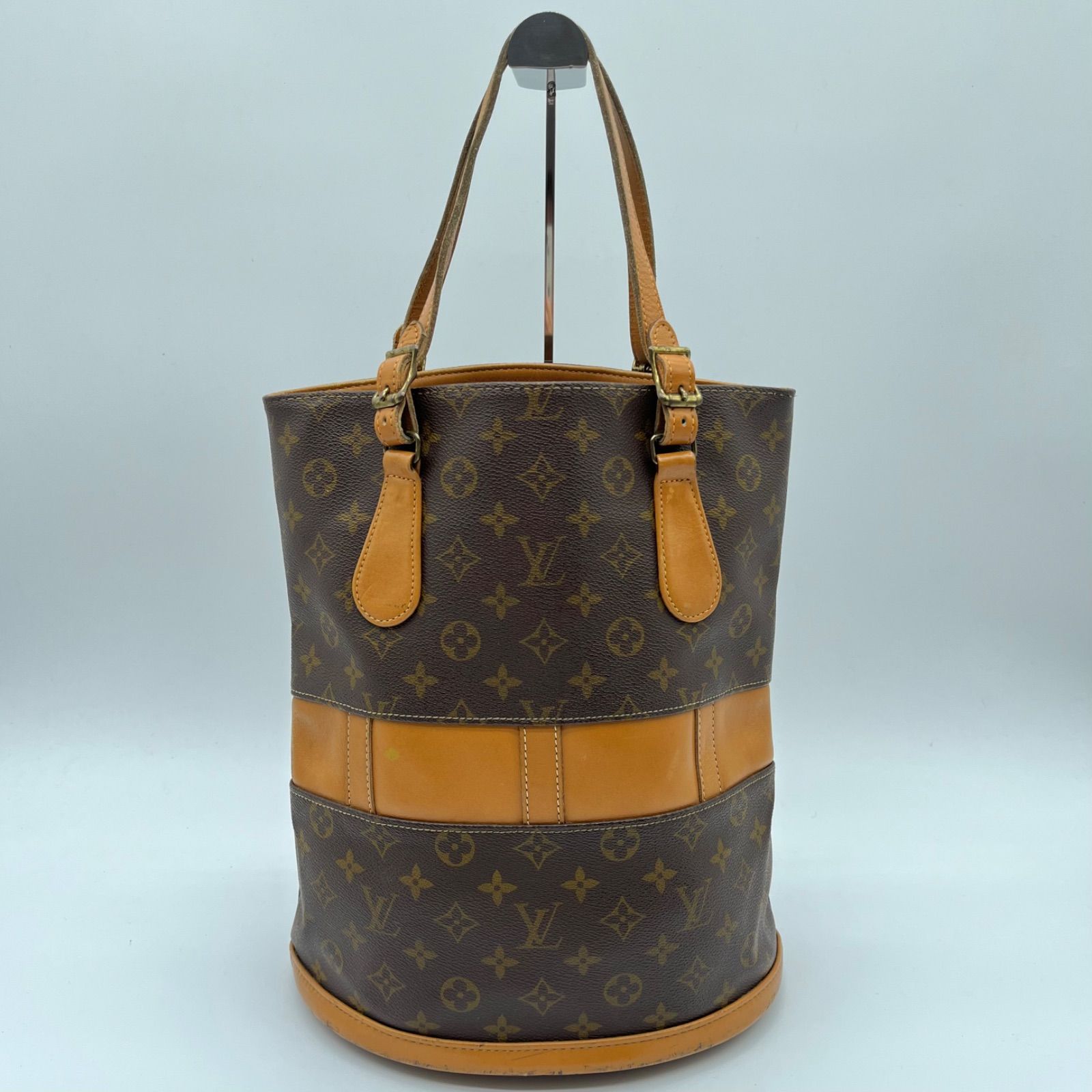 LOUIS VUITTON ルイヴィトン モノグラム バケットPM プチバケット