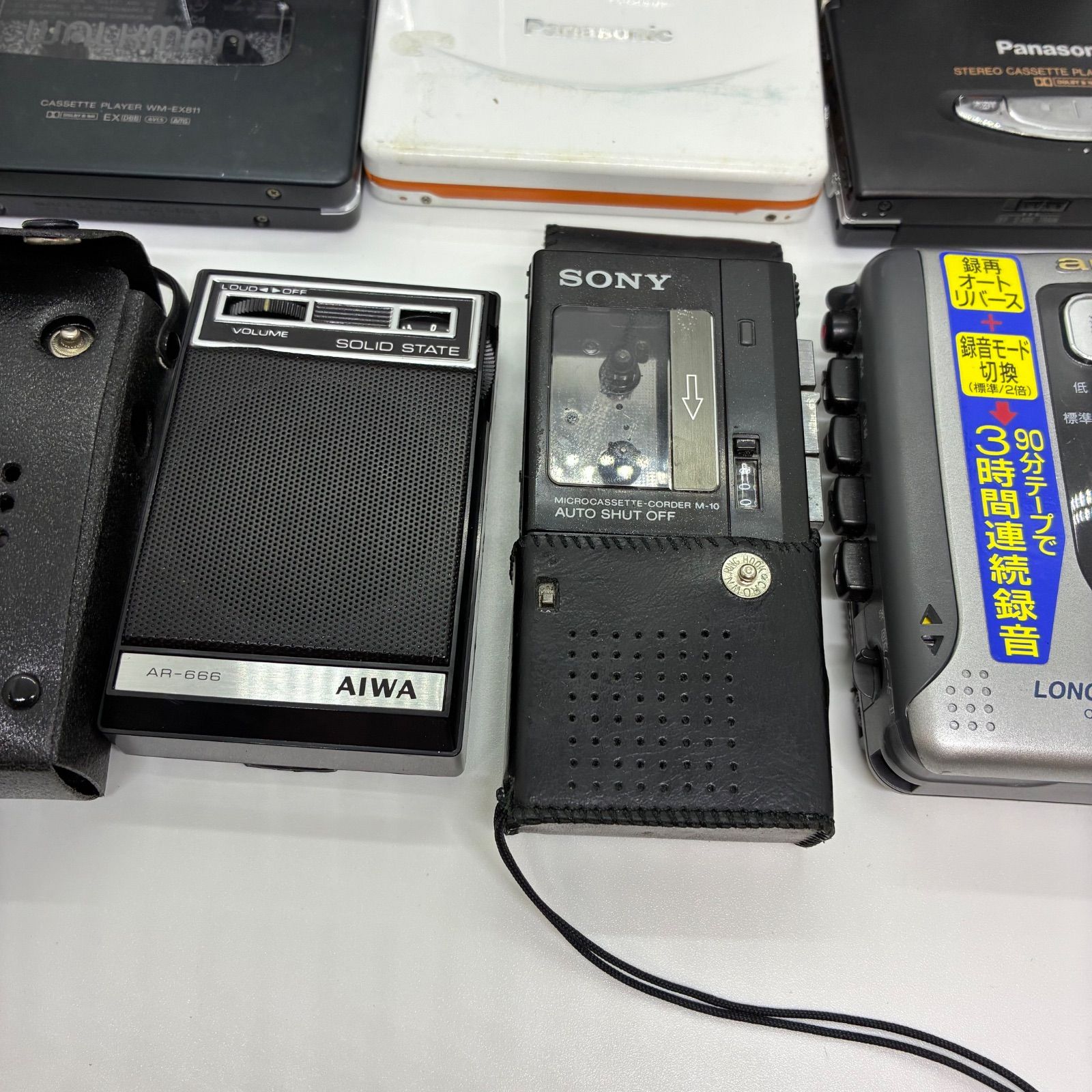 ジャンク品】カセットプレーヤーまとめ売り 7台+α - メルカリ