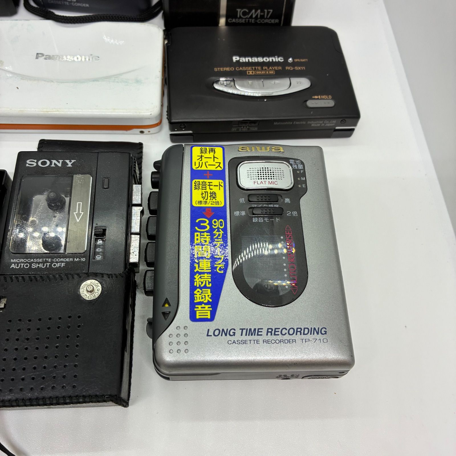 ジャンク品】カセットプレーヤーまとめ売り 7台+α - メルカリ